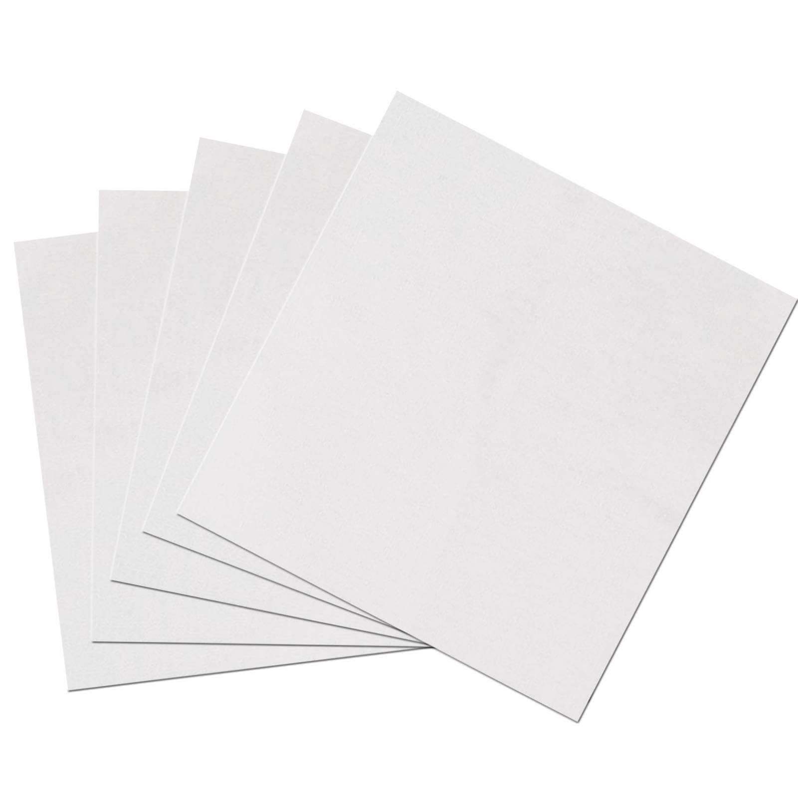 10 Pieces White Cotton Fabric Embroidery Fabric Cotton for Embroidery Garment Craft Flower Pot Decoration Cross Stitch Cloth,7.9 Inch