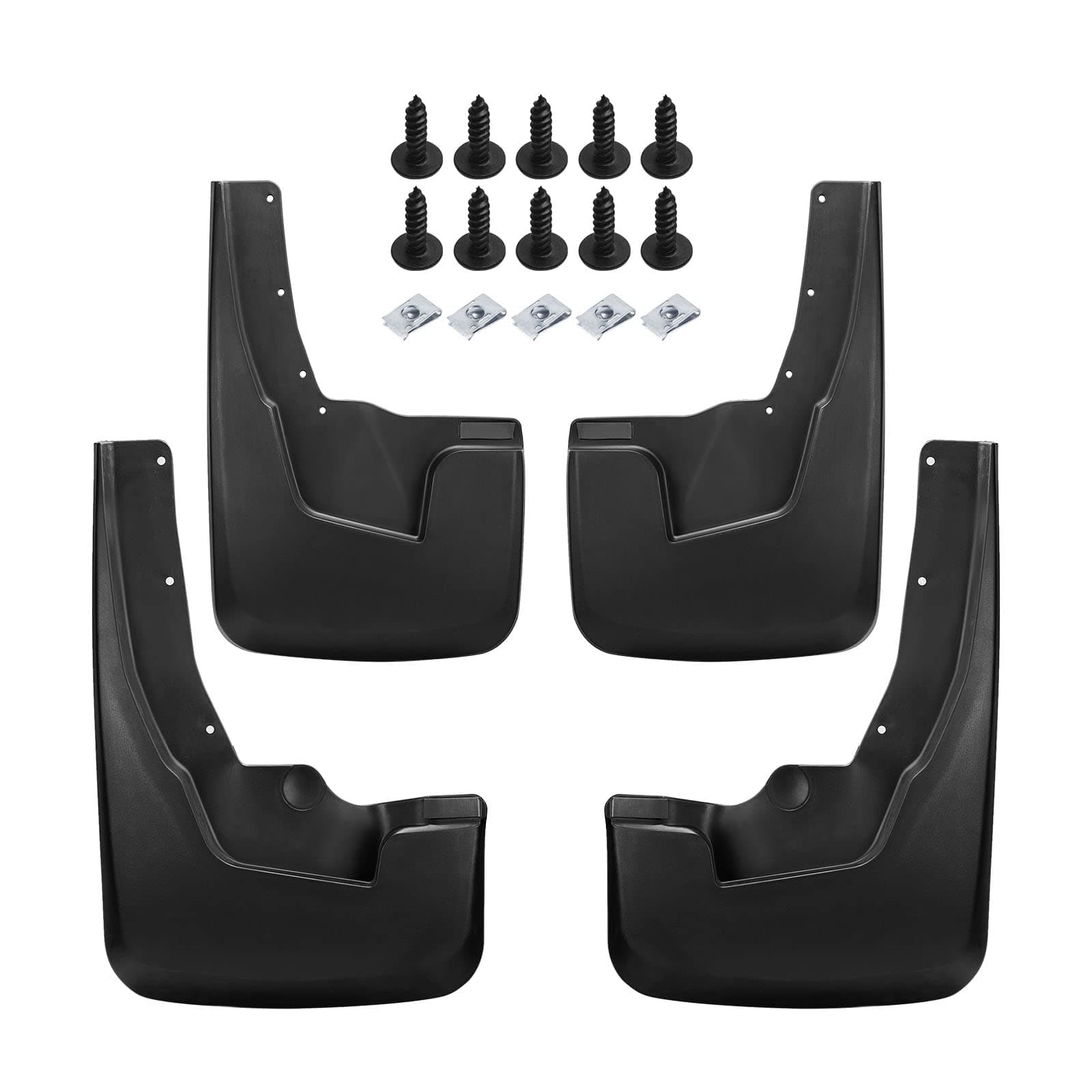 SPEEDWOW Mud Guards Fit for 2019-2022 Dodge Ram 1500,Front and Rear 4Piece/Set(No Drilling Required