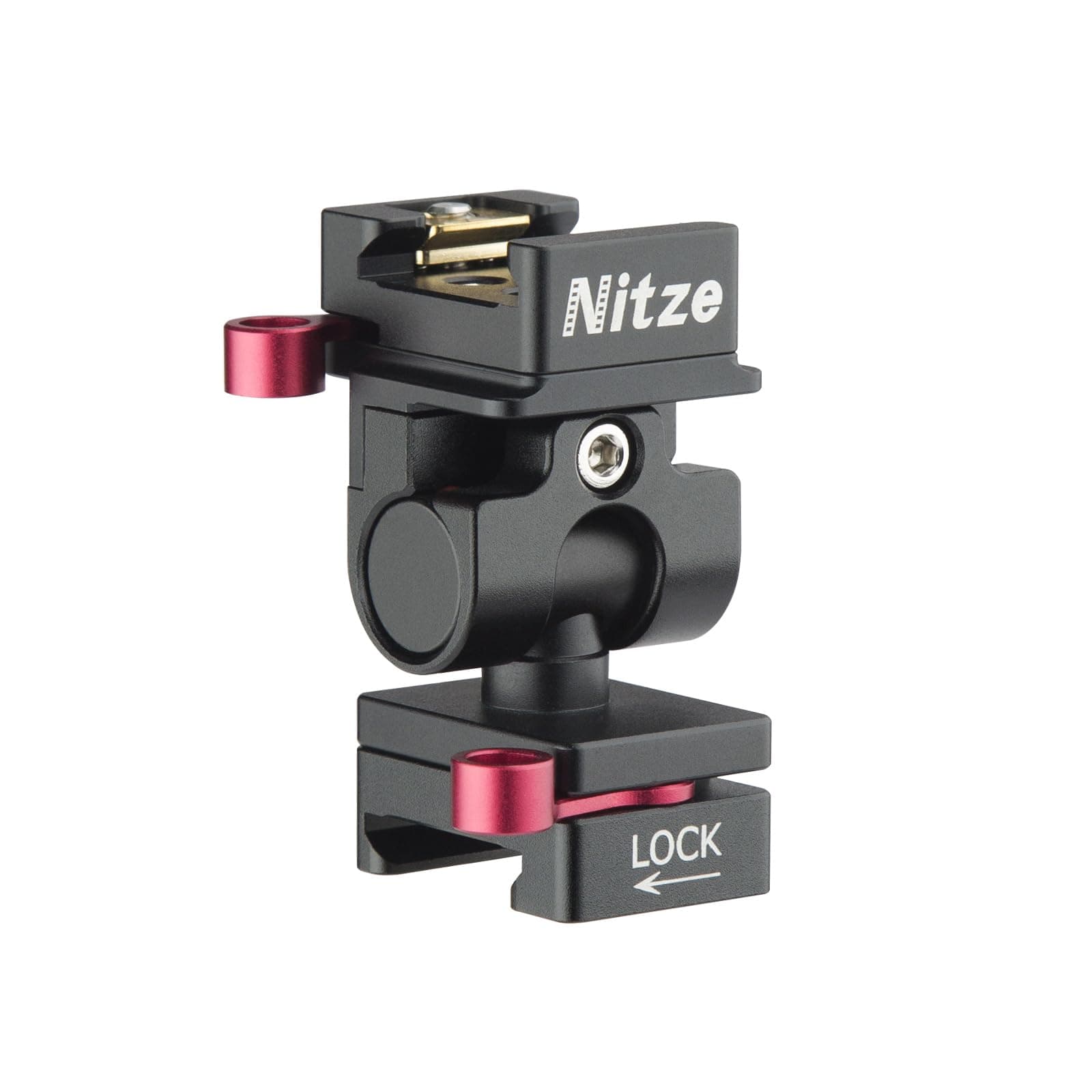 NitzeField Monitor Holder Mount with Dual QR NATO Clamp- N54-H2
