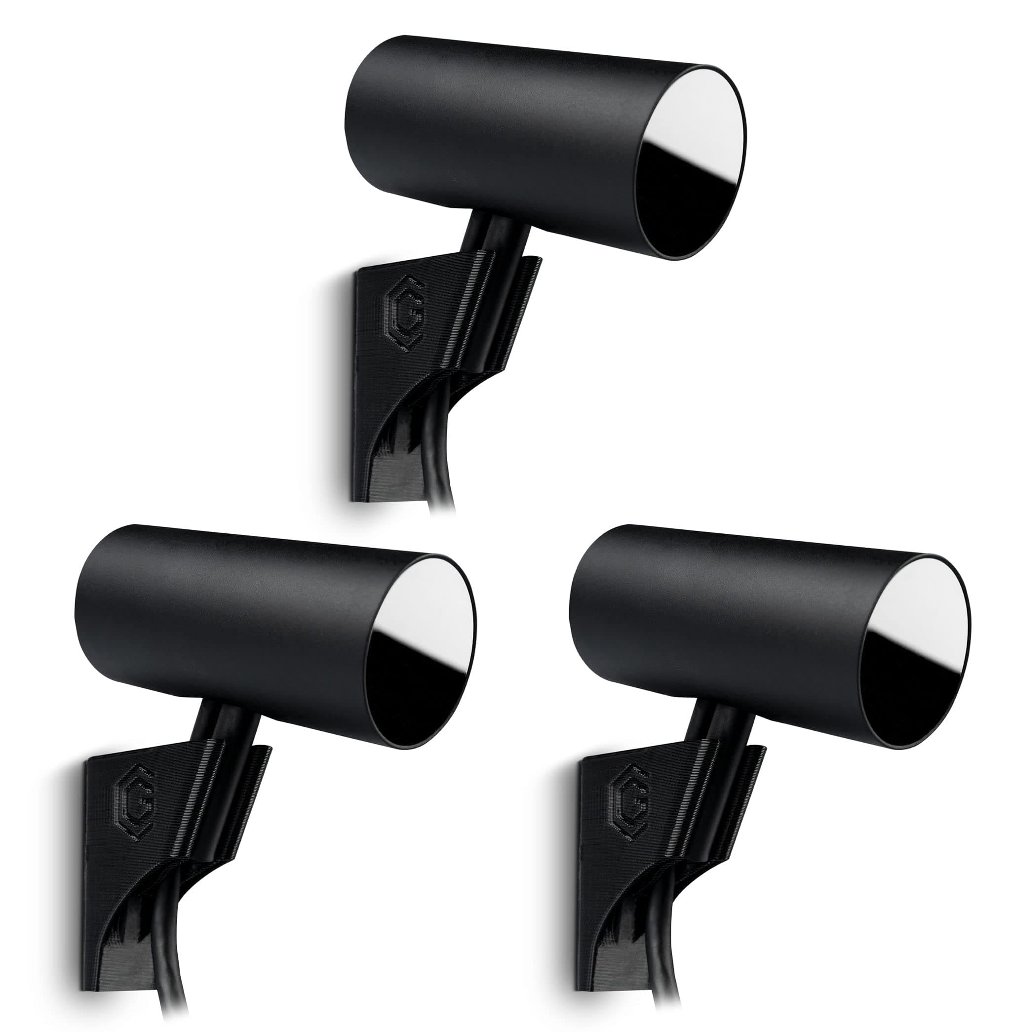 Glistco Mount Compatible with Oculus Rift Sensor - 3-Pack - Tape Included