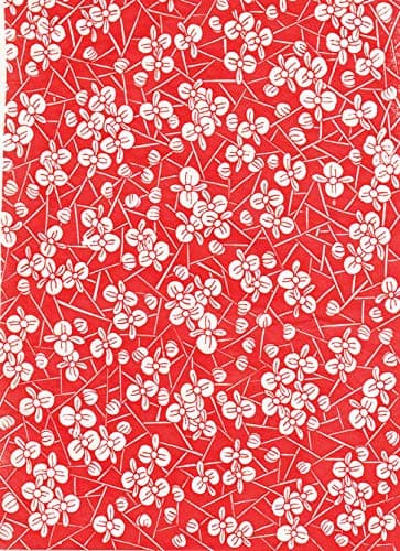 Sanbao Studio Ceramic Decals - Cherry Flower 5 (Red)