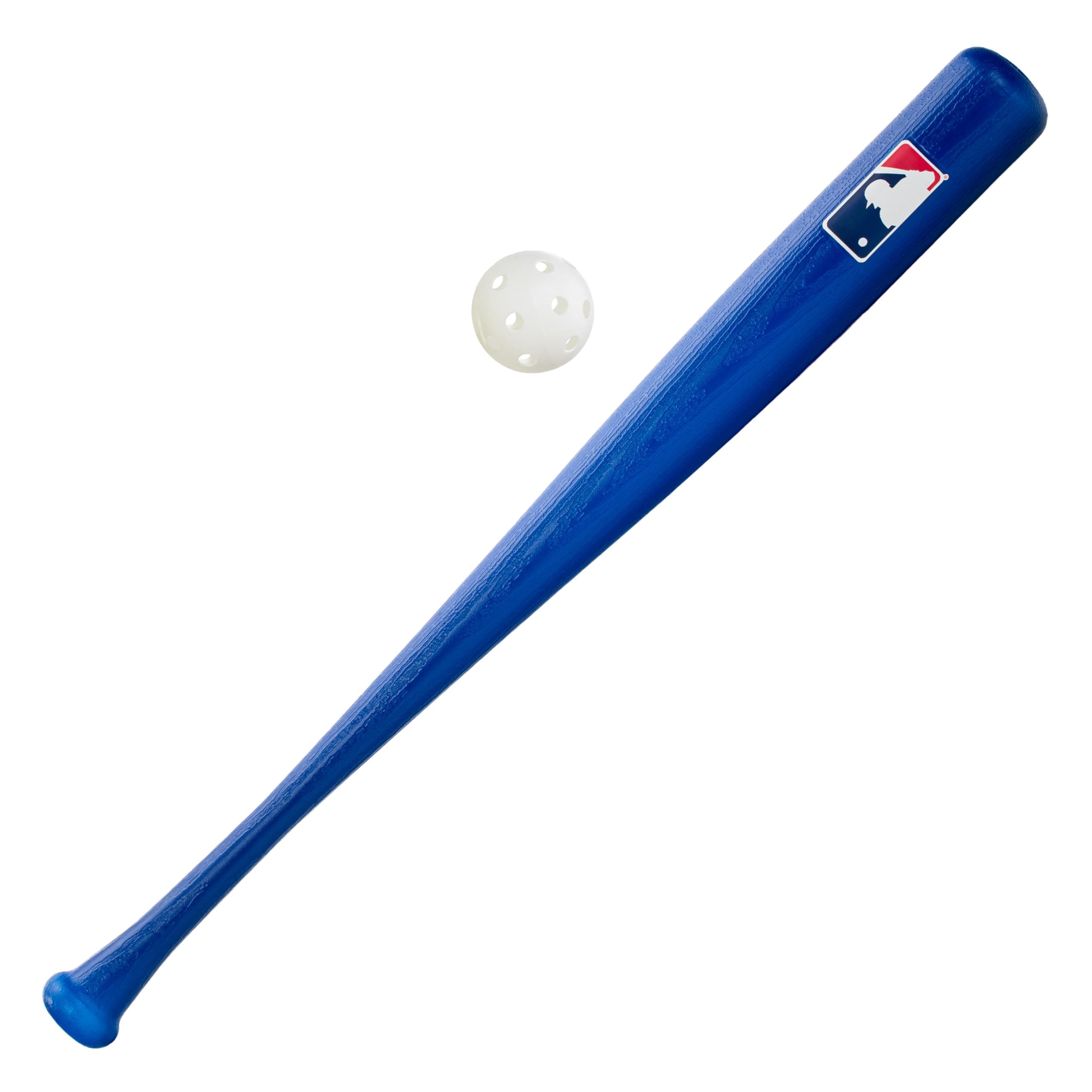Franklin Sports MLB Kids Baseball Bat and Ball Set - Lightweight 30" Youth Plastic Bat - Multiple Colors