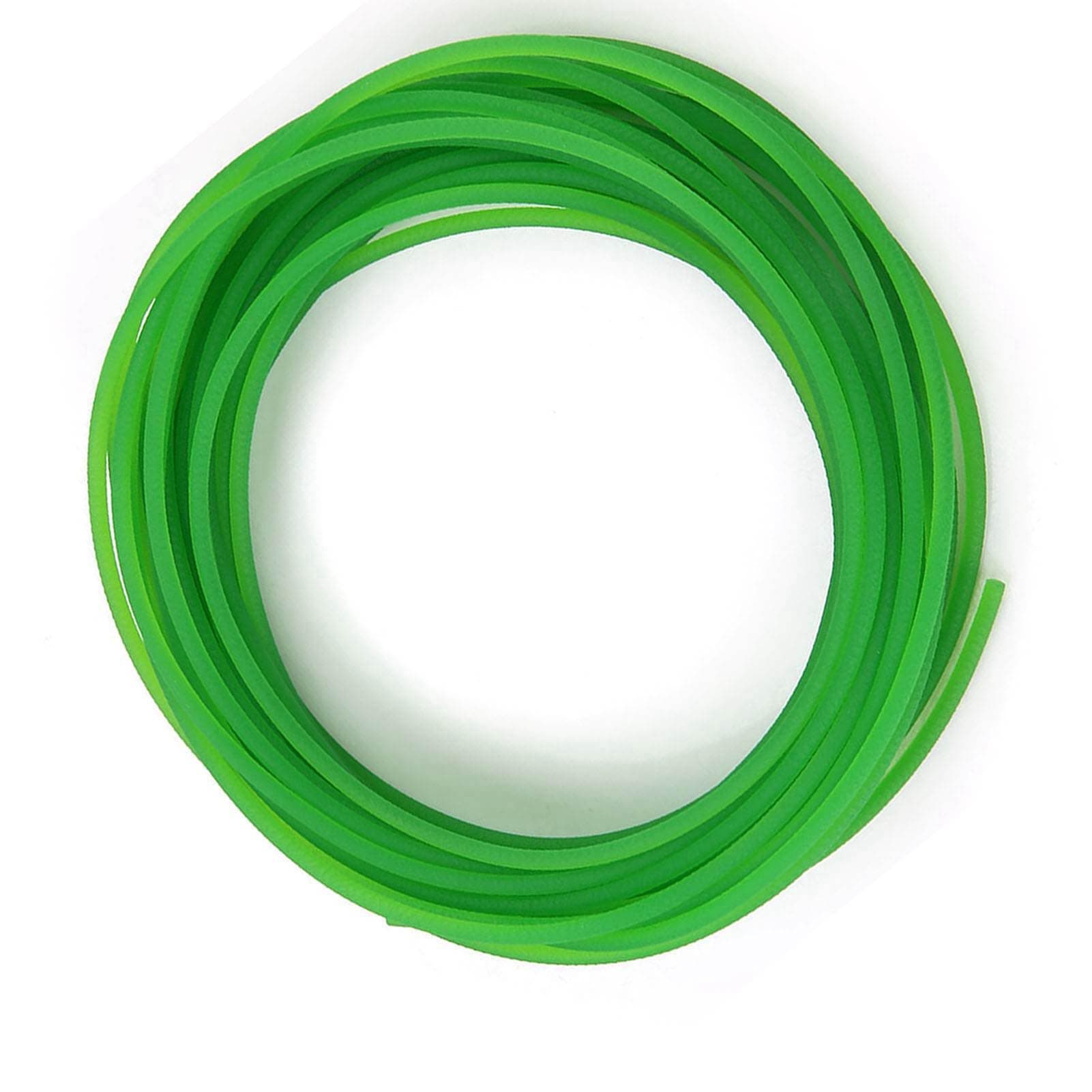 High Performance Urethane Round Belting, PU Transmission Belt Polyurethane Round Belt for Drive Transmission Green 3mm x 10m