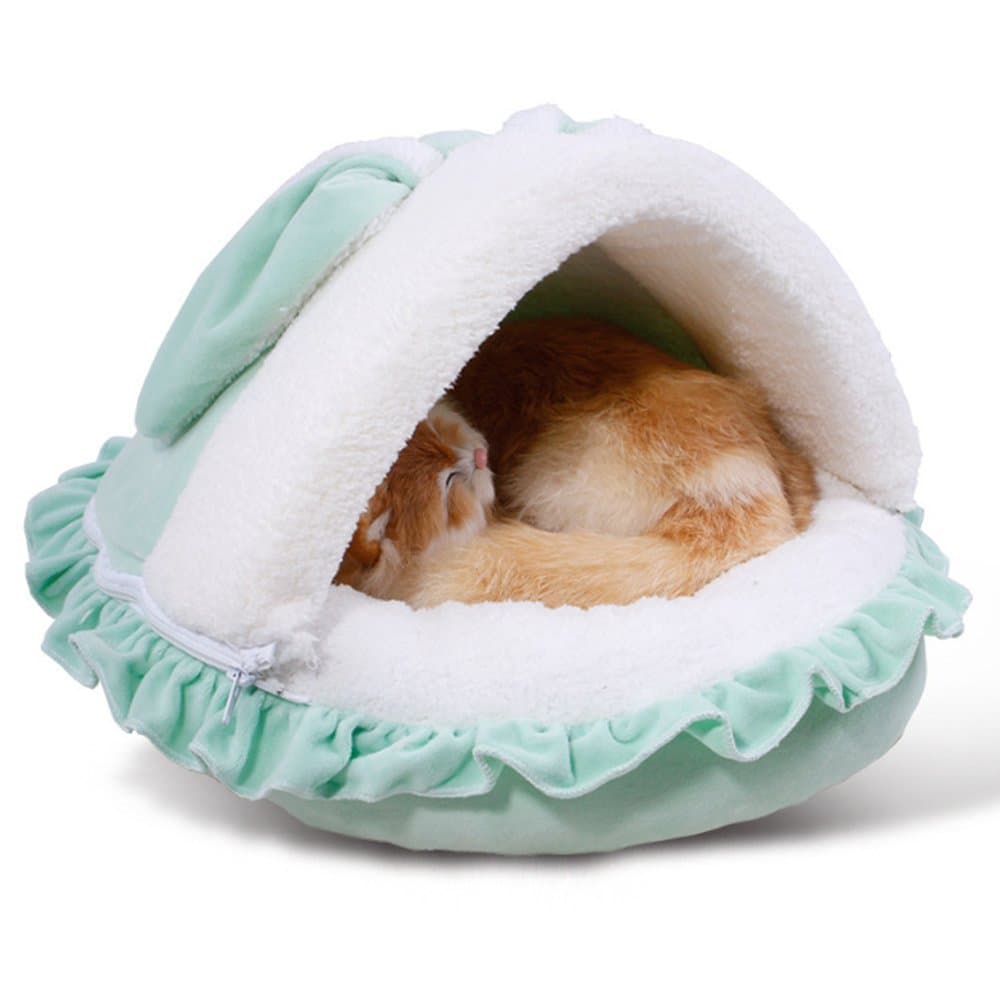Charming Pink Lovely Style Detachable dog kennel cat nest
