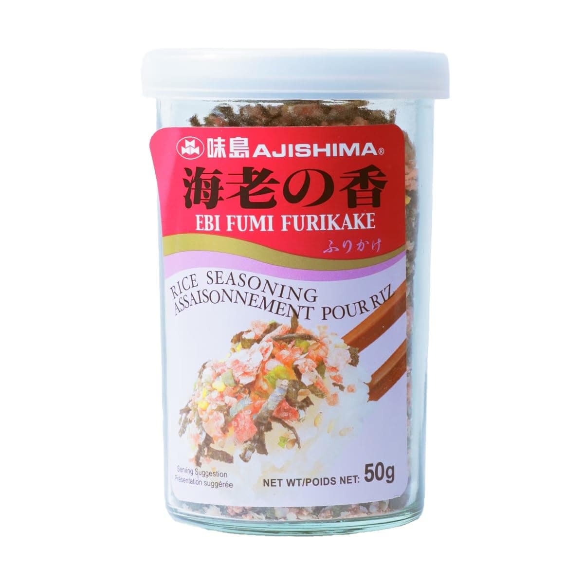 JFC EBI (Shrimp) Fumi Furikake Rice Seasoning, 1.7 Ounce