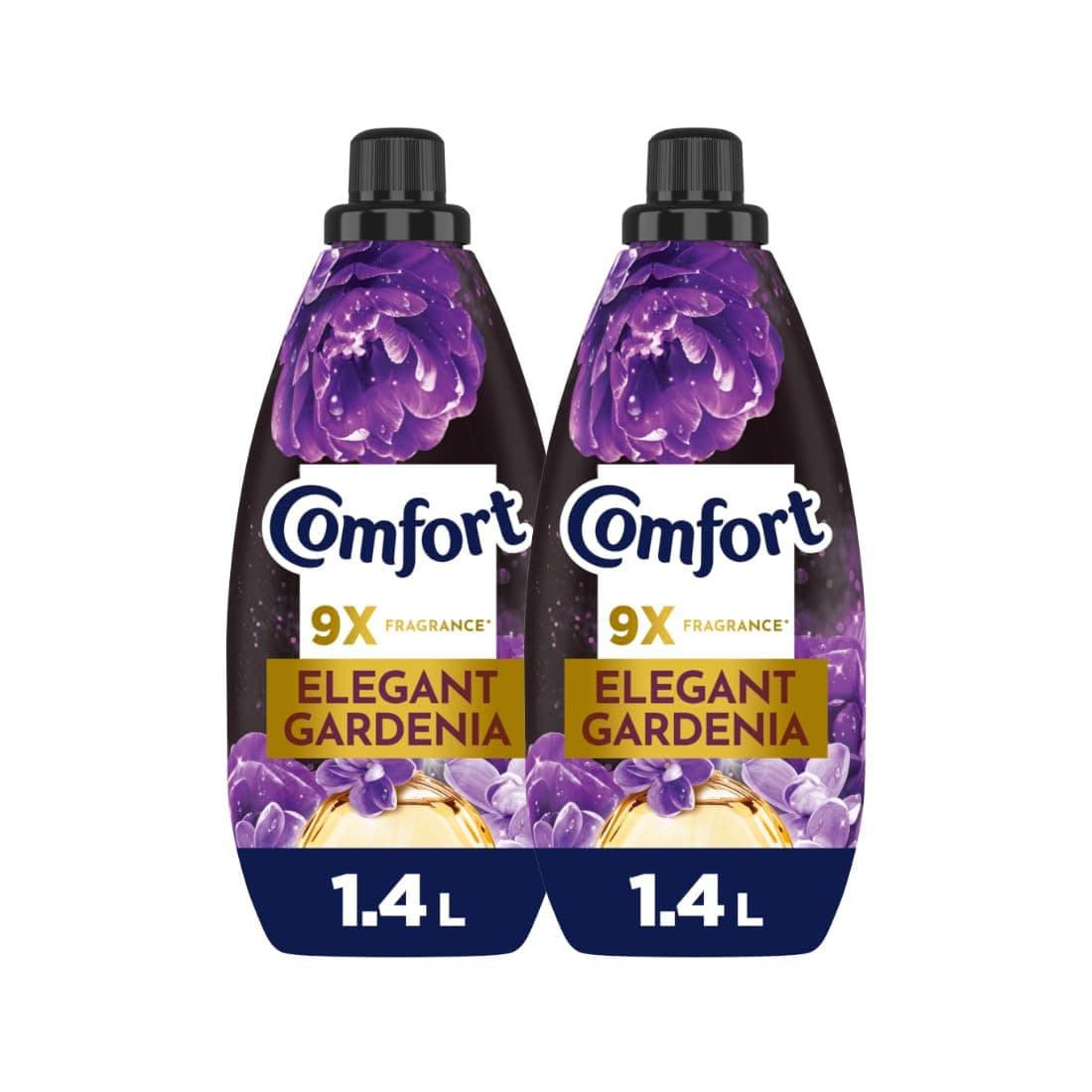 COMFORT Ultimate Care, Concentrated Softener, Long Lasting Fragrance, Elegant Gardenia, Full Garment Protection, 1400ml (Pack of 2)