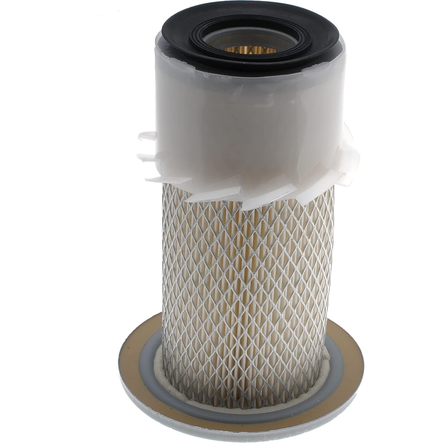 Cylindrical Air Filter for Tractors, Mini Diggers and Lawn Mowers, 184 x 107 x 46 mm