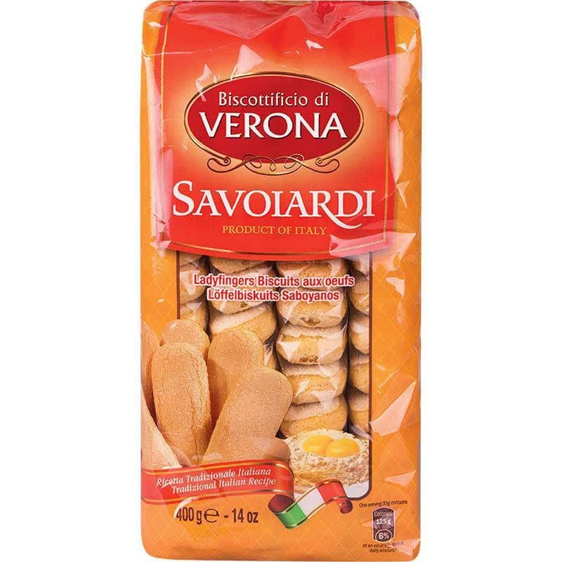 Biscottificio di Verona Italian Savoiardi | Classic Italian Ladyfingers Cookies Ideal for Tiramisu | 7oz (200g) (Pack of 3)
