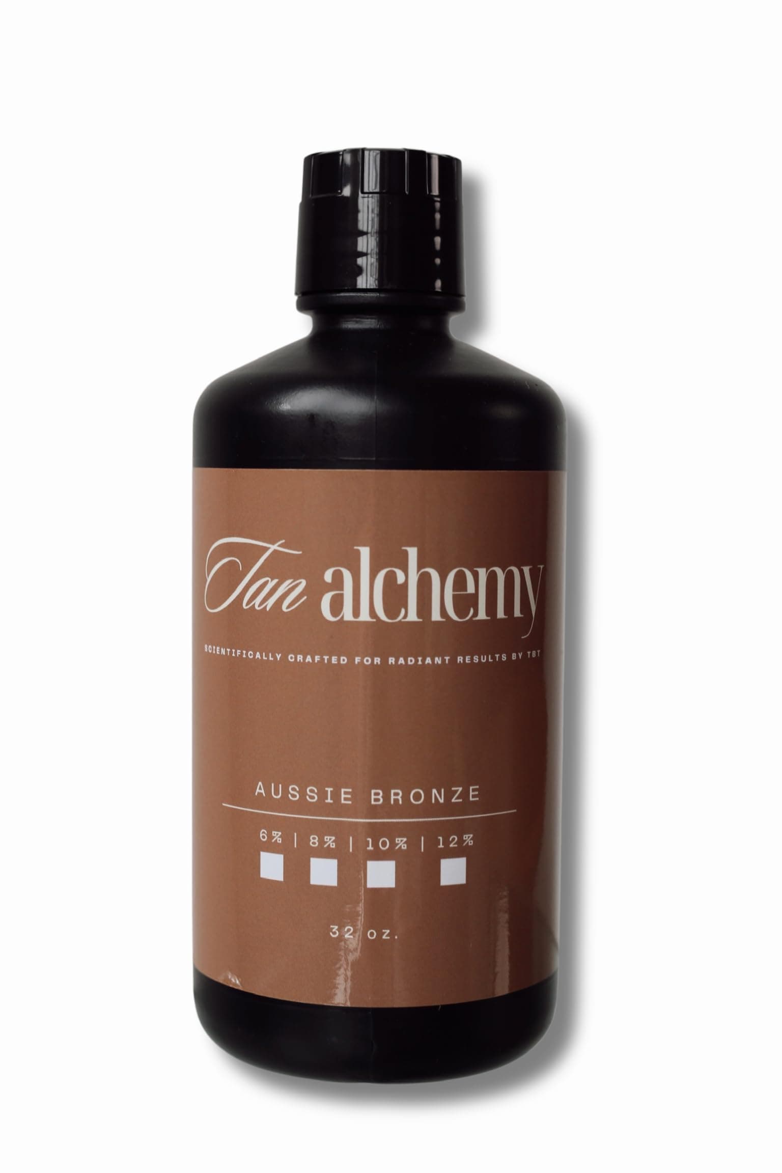 - Tan Alchemy, Aussie Bronze 2-32oz bottles of 8%, Med DHA Sunless Airbrush Spray Tanning Solution (64oz)