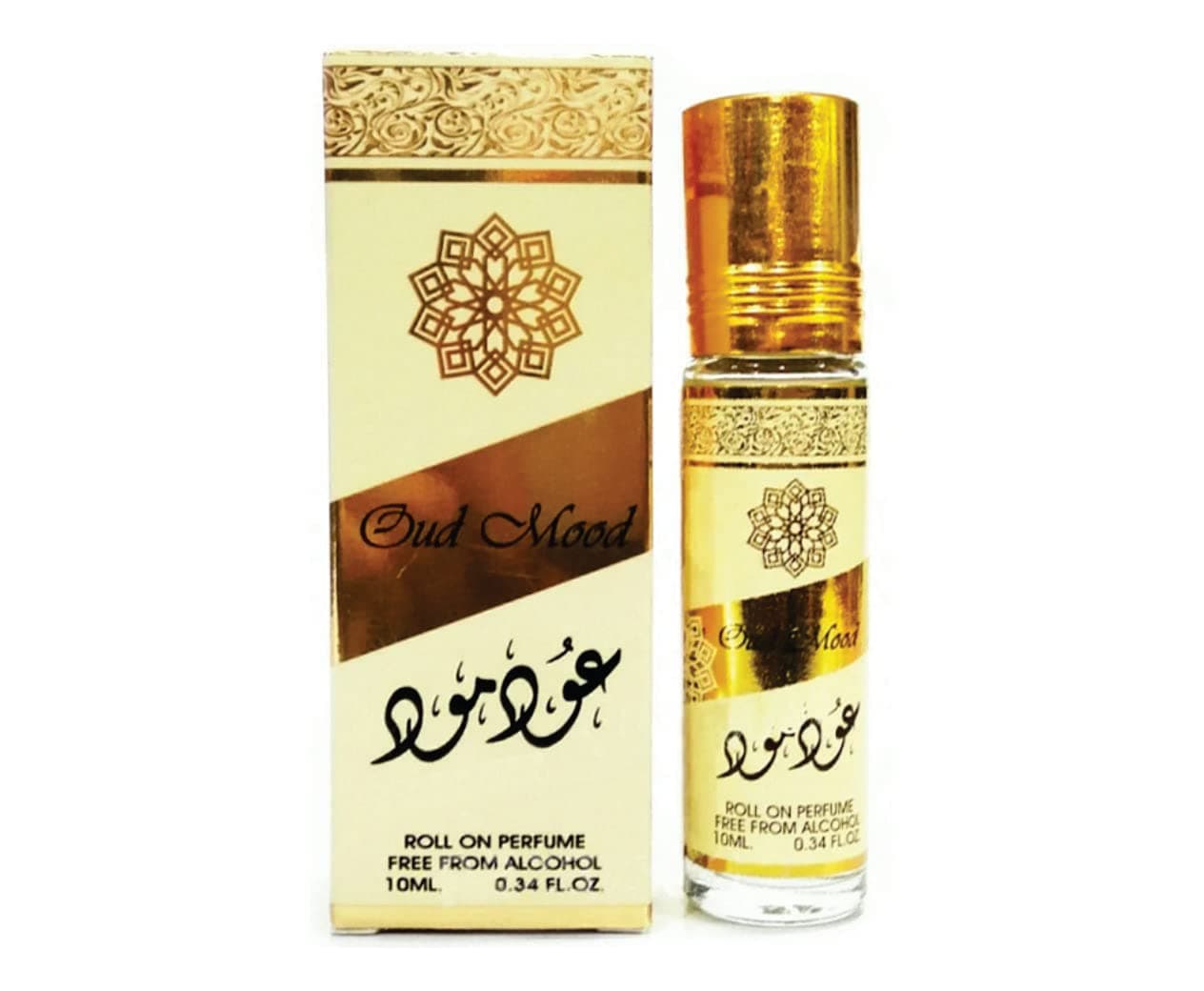 Oud Mood Perfume Oil | Vanilla, Oud and Amber Fragrance | 10ml for Men and Women