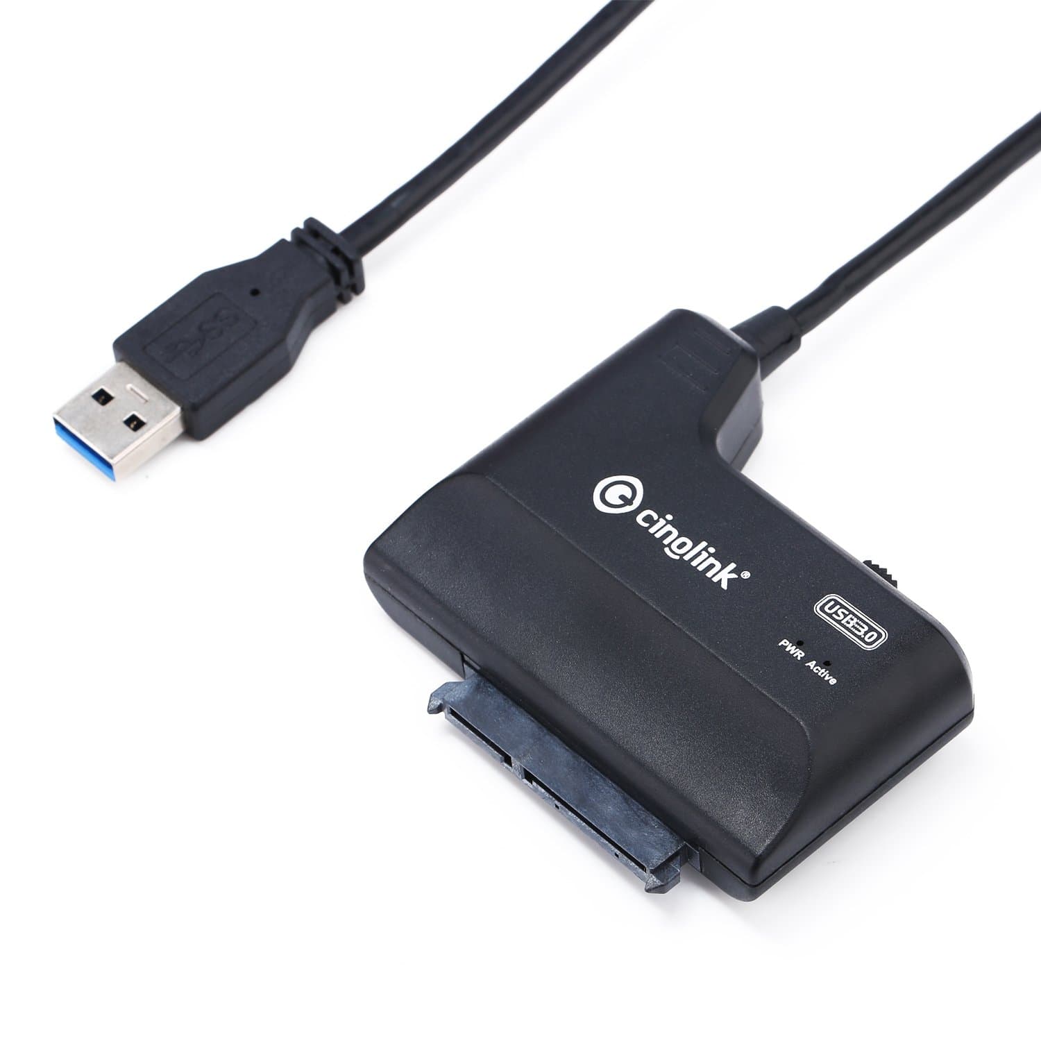 Cinolink®USB 3.0 to 2.5" Sata III Hard Drive Adapter Cable for Ssd/HDD; Sata to USB 3.0 Converter for Ssd/HDD - Hard Drive Adapter Cable