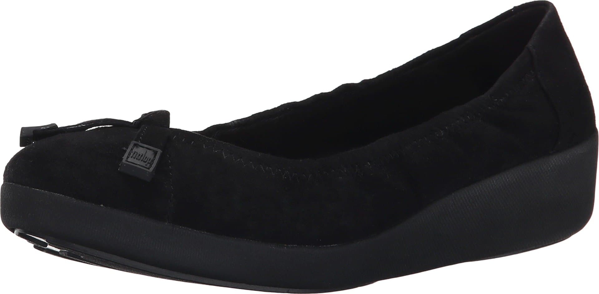 FitFlop Women's F-Pop Ballerina Suede Ballet Flat