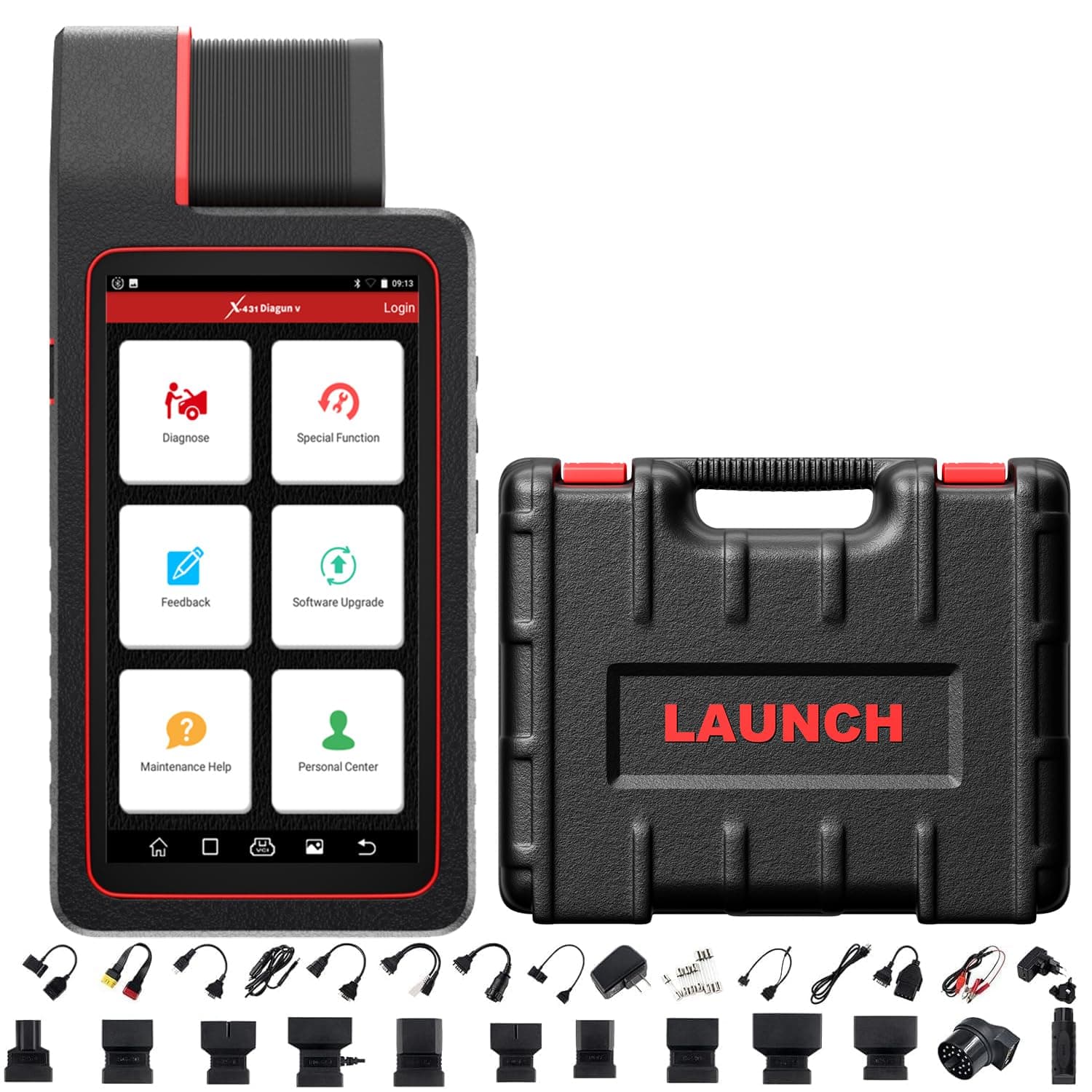 X431 DIAGUN IV Bi-Directional Full System Scan Tool,EL-50448 TPMS as Gift, Free Update-5 Years Warranty