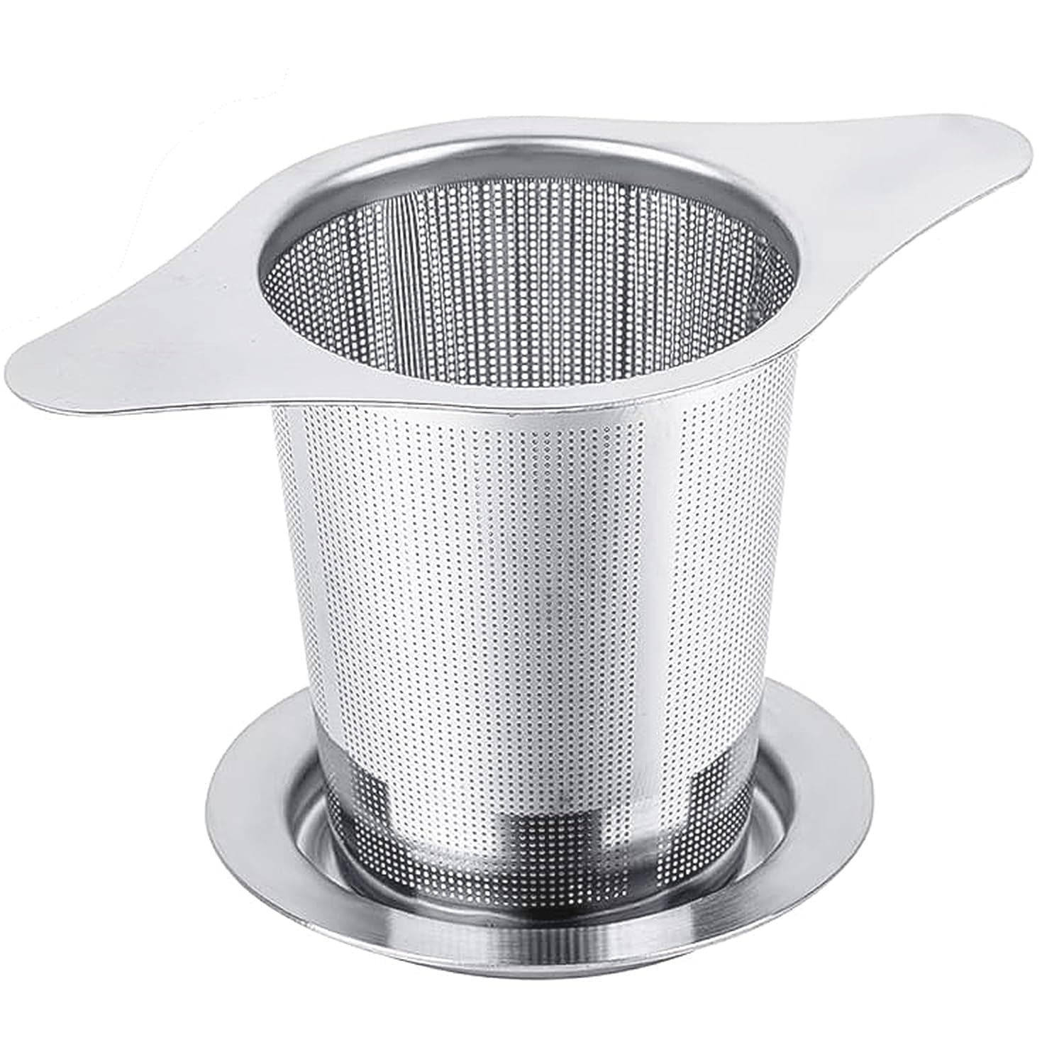 Universal Tea Infuser with Lid Stainless Steel Filter Fits Mugs Cups Teapots Food Grade