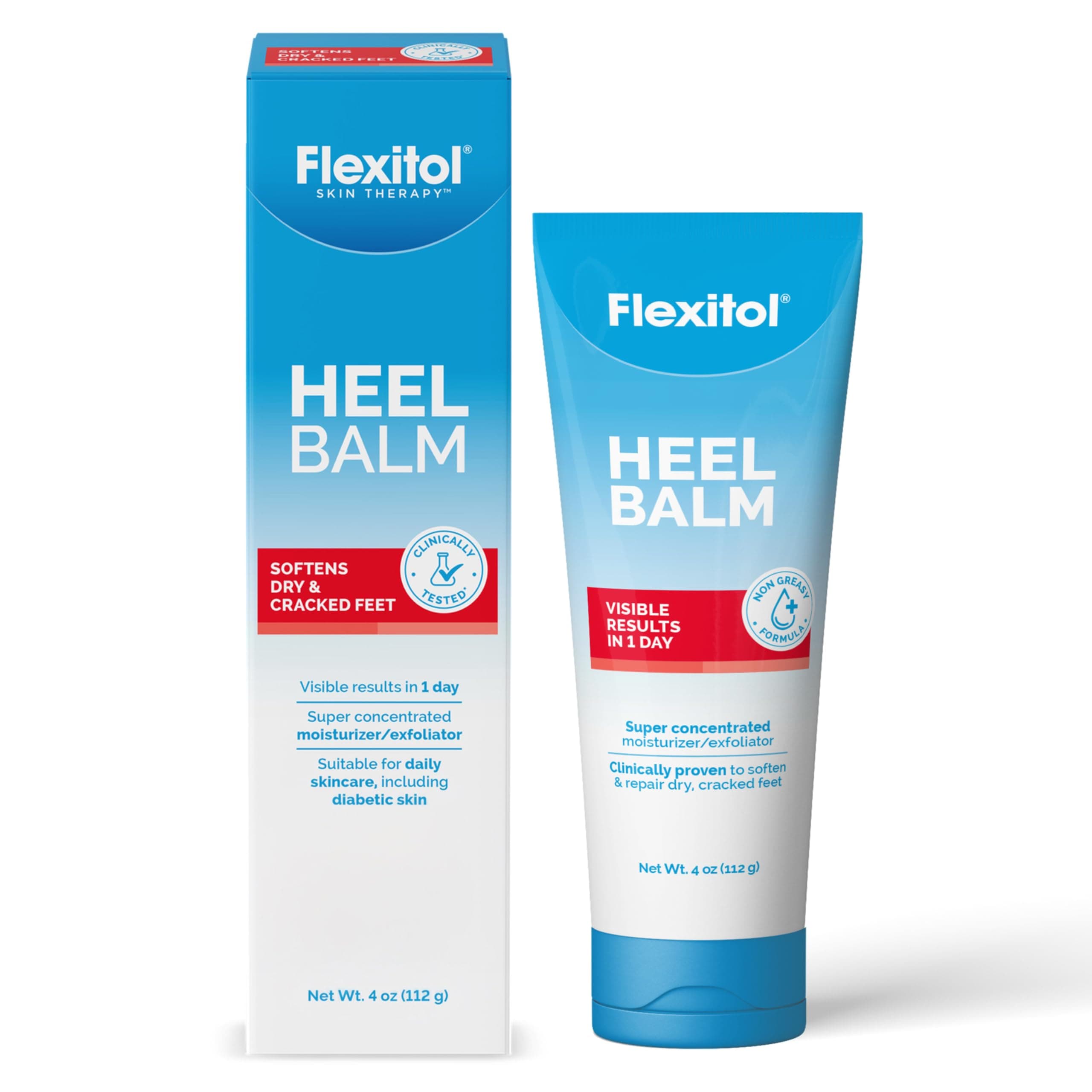 Flexitol Heel Balm, 4 Ounce Tube by Flexitol