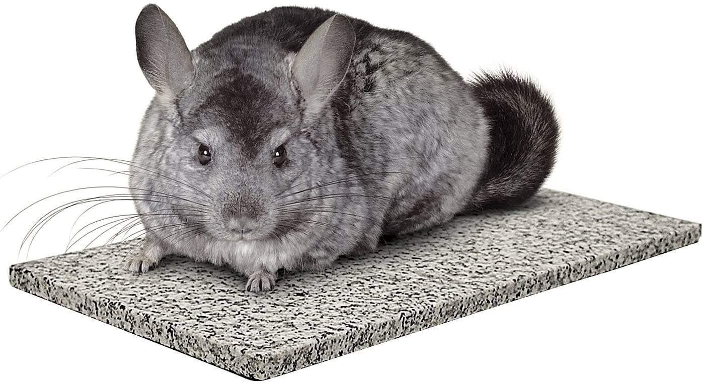 Ranimar Hamster Chinchilla Chiller Cool Granite Stone Small Animal 25x18x2cm