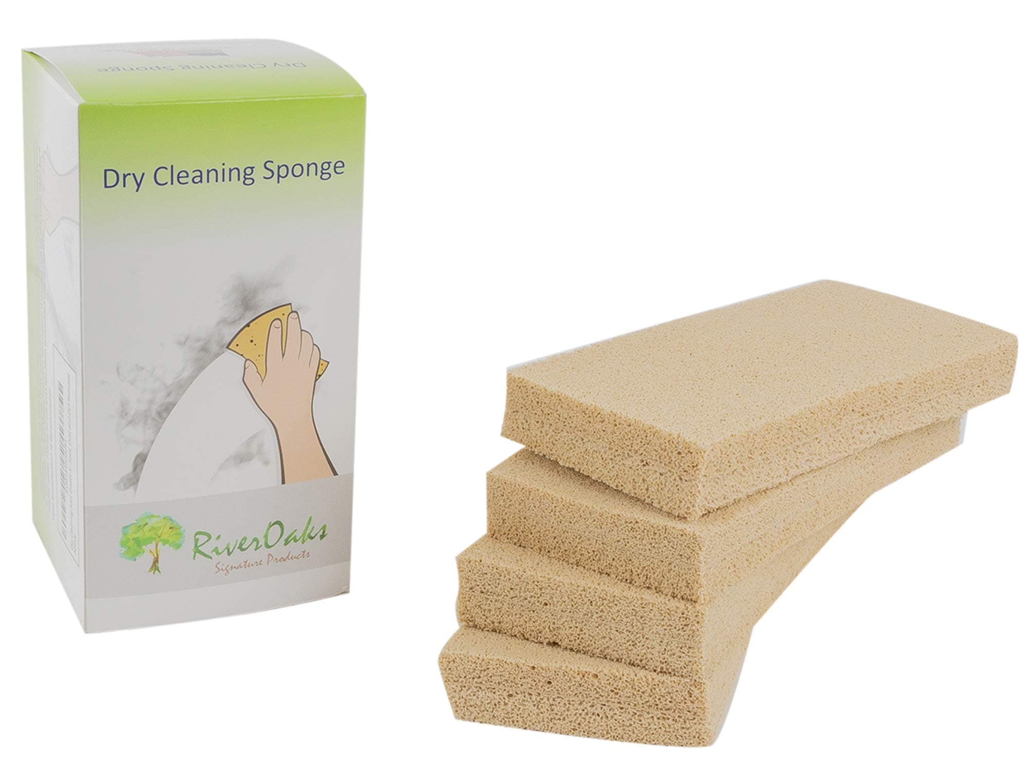 Dry Cleaning Soot Eraser Sponge - (4-Pack) Smoke, Soot, Dust and Dirt Remover