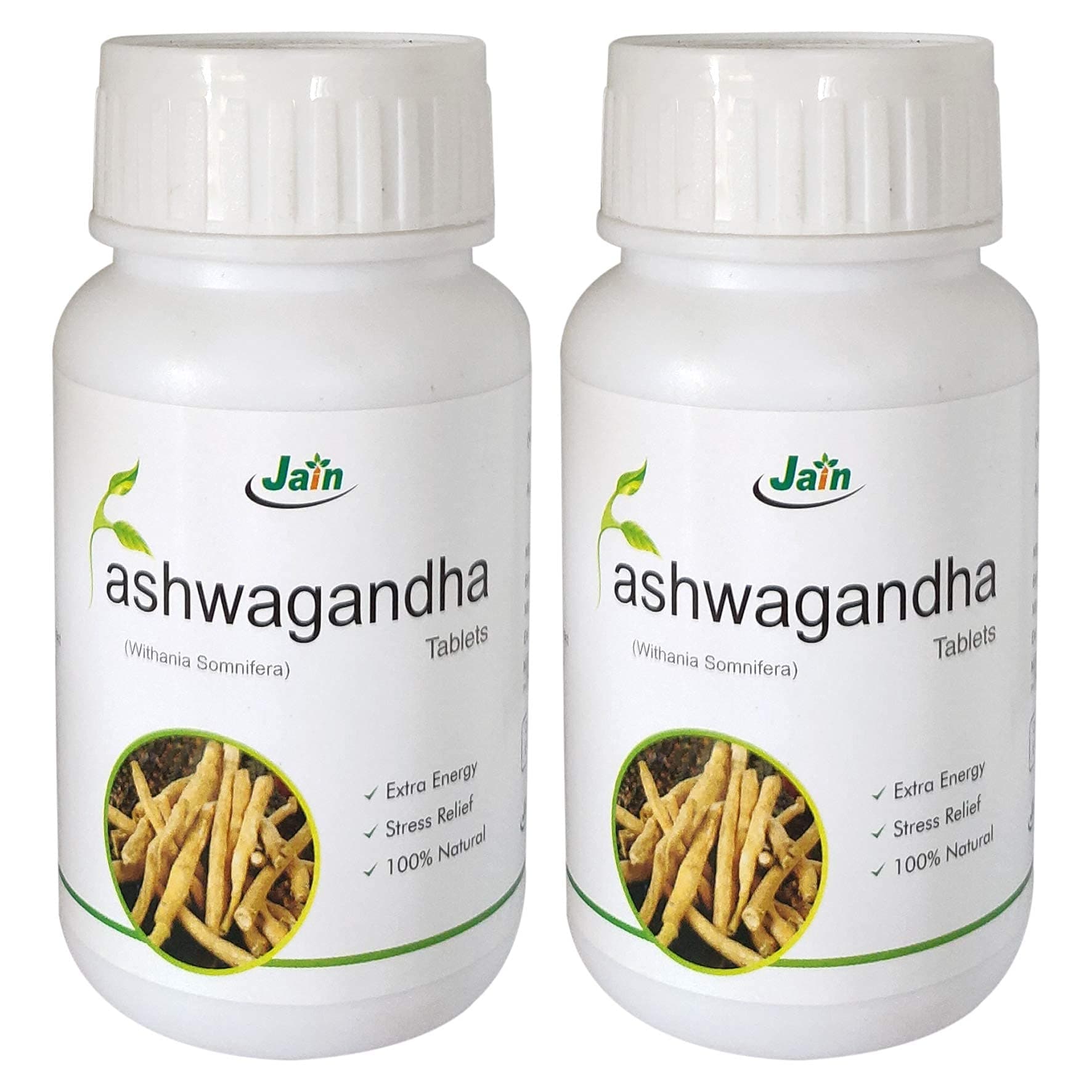 Ashwagandha Withania Somnifera General Wellness 60 Tablets (850mg)- 2 Bottles
