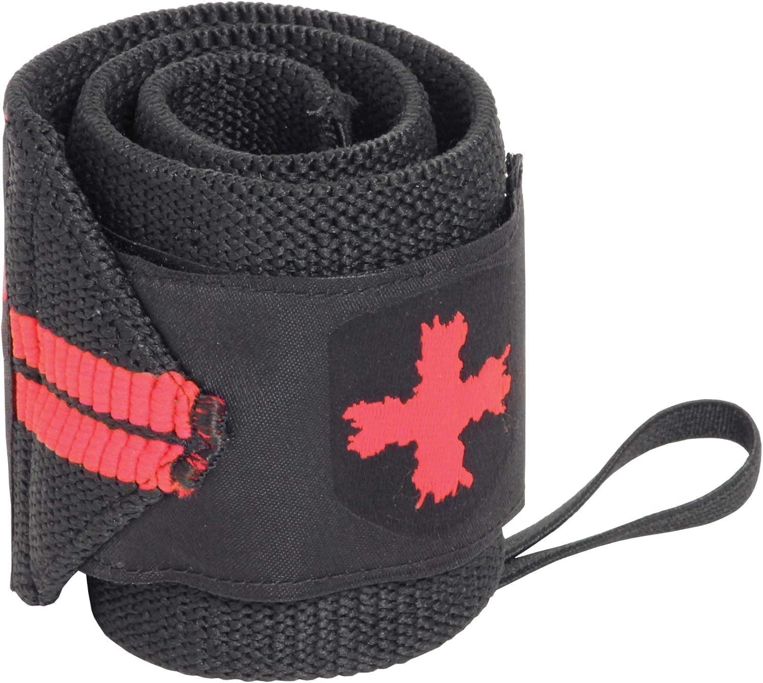 Harbinger 44300 Red Line 18-Inch Weightlifting Wrist Wraps For Men And Women (Pair) One
