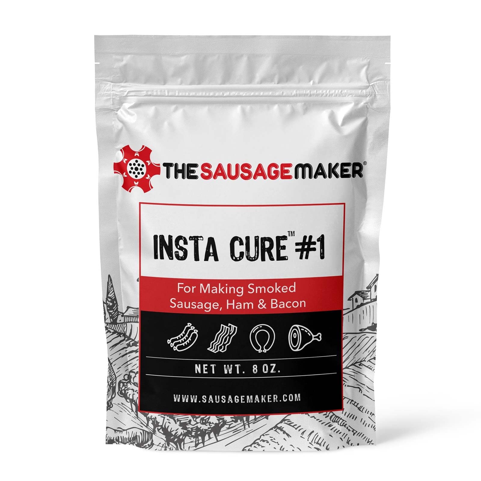 Insta Cure #1 (Prague Powder 1) - Curing Salt for Meat and Sausage - 1 lb. - The Sausage Maker