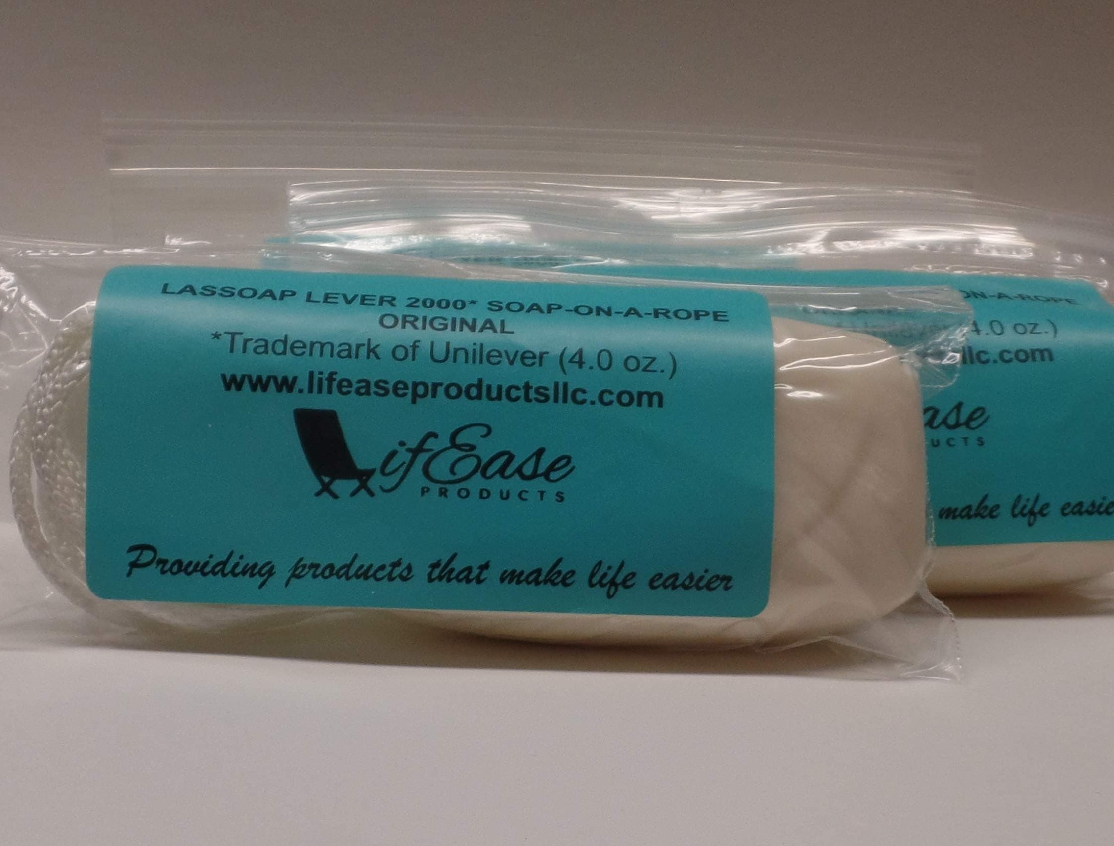 3 Bars LASSOAP Lever 2000 Original - Your Favorite Soap-on-a-Rope