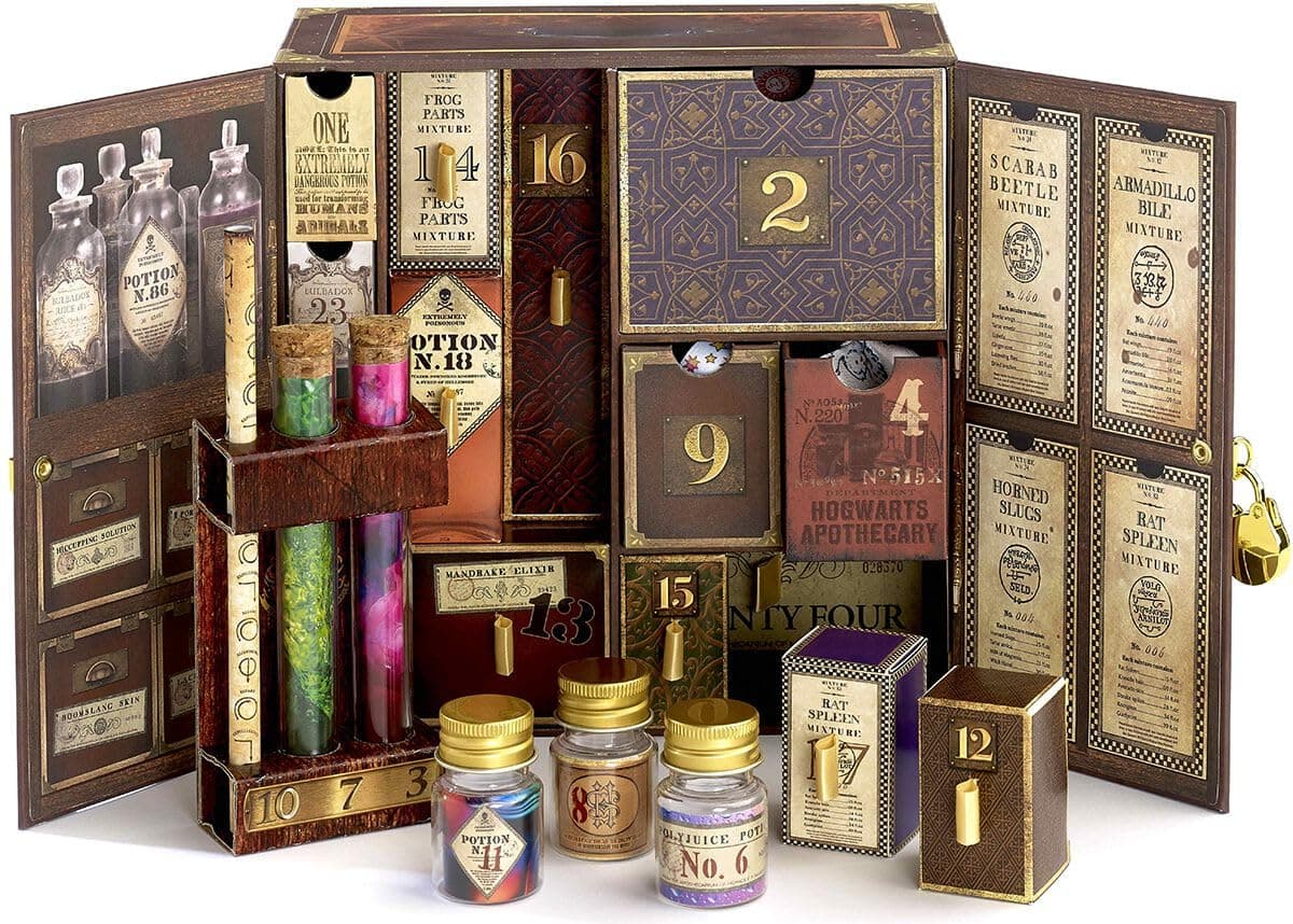 Harry Potter Official Potions Advent Calendar - 24 Jewellery & Accessory Gifts