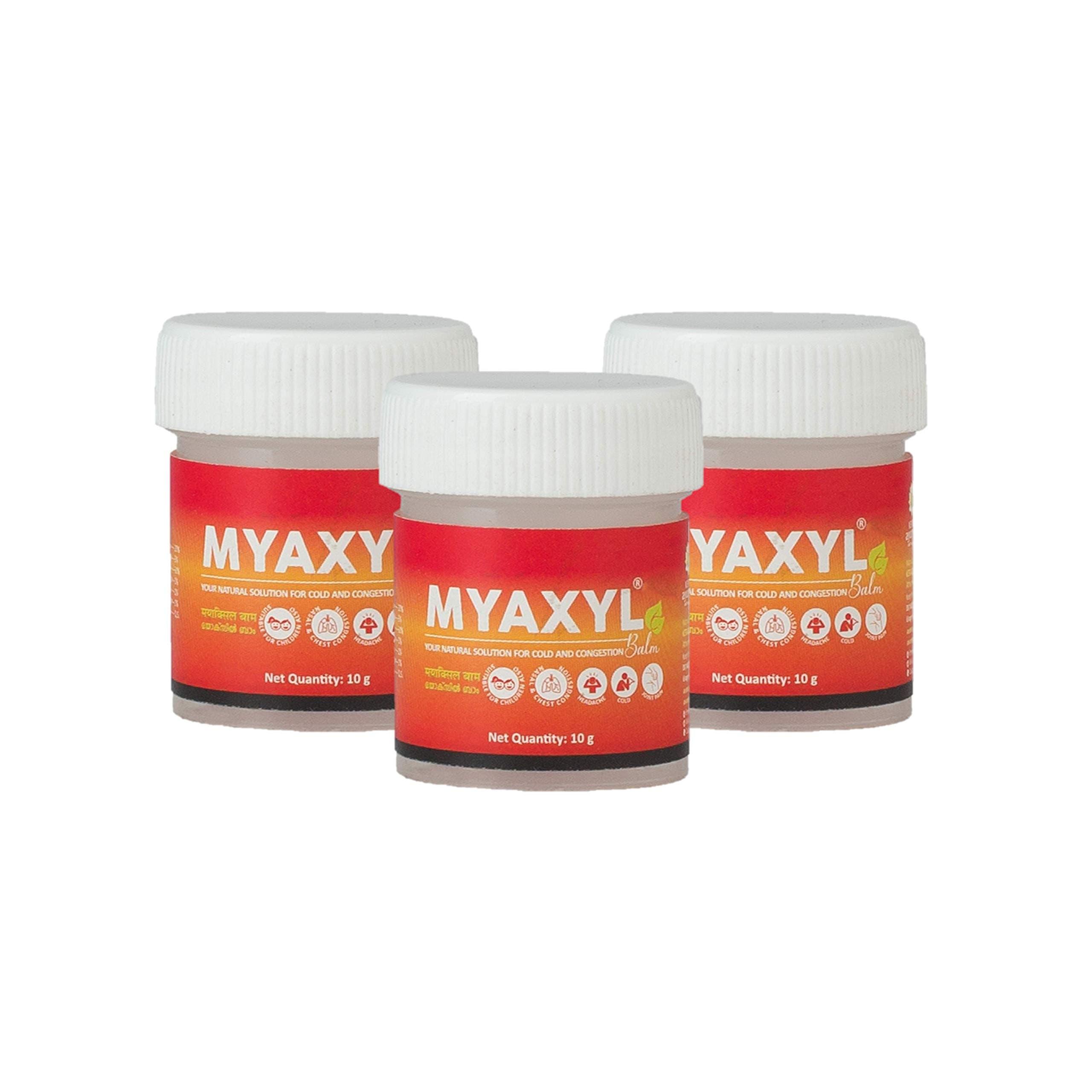 Kerala Ayurveda Myaxyl Balm - 10g (Pack of 3)