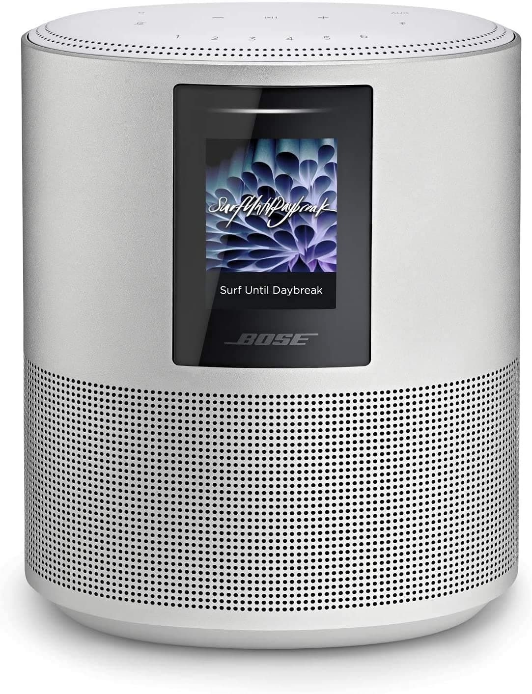 Bose Home Speaker 500;Luxe Silver;Smart Speaker with Bluetooth;Wi-Fi and Airplay 2