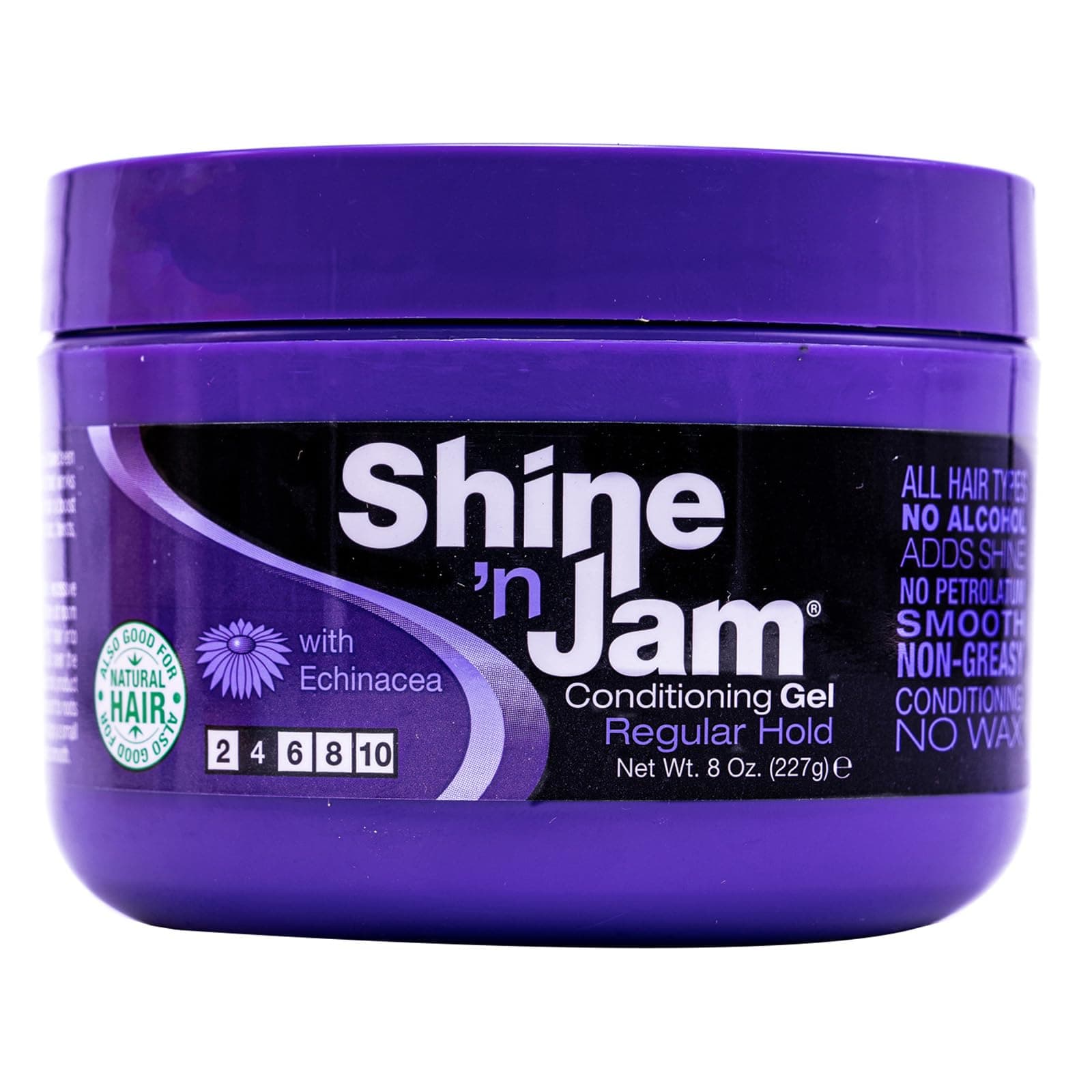 Shine-n-Jam Gel - Regular Hold by Ampro for Women - 8 oz Gel