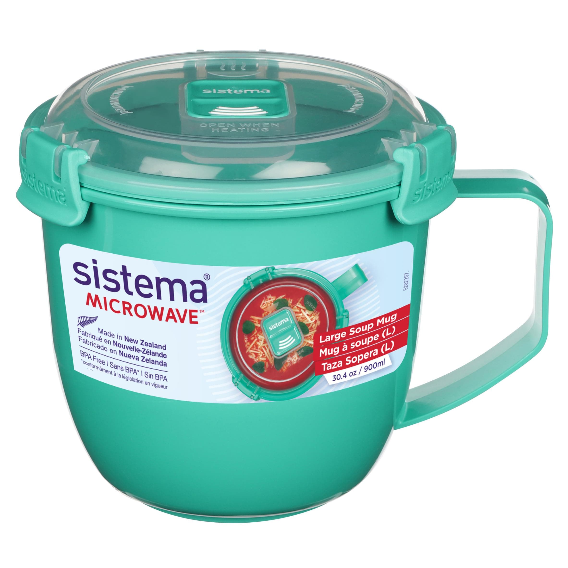 Sistema To Go Collection Soup Mug Large (Pack of 1) Assorted