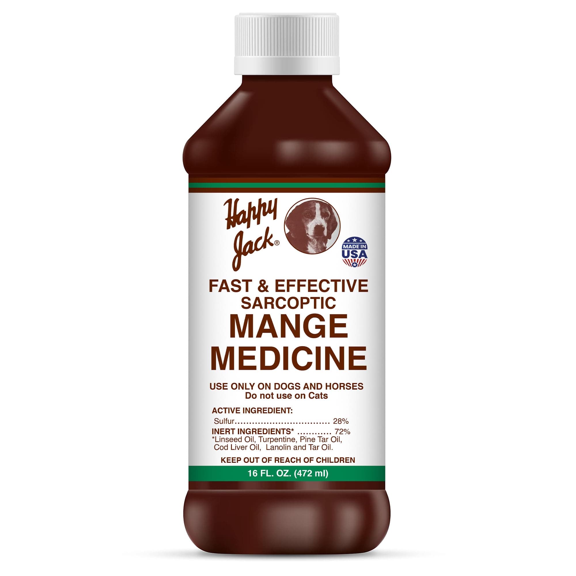Happy Jack 1711 Sarcoptic Mange Medicine 16oz