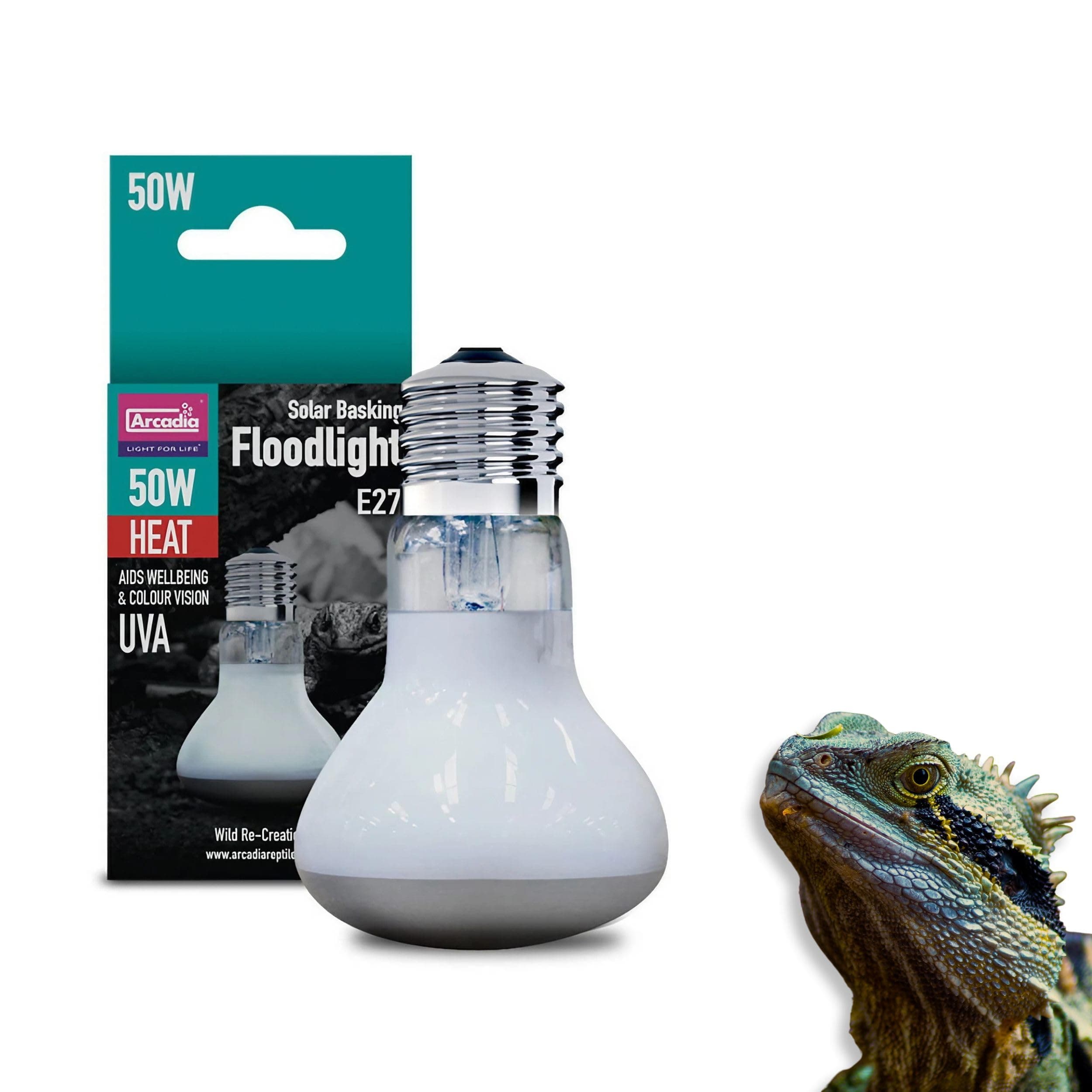 Arcadia Basking Solar Flood Lamps 50W