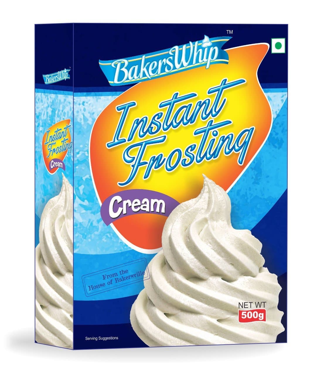 Bakerswhip Instant Frosting Cream, (500 Gm), 500 g