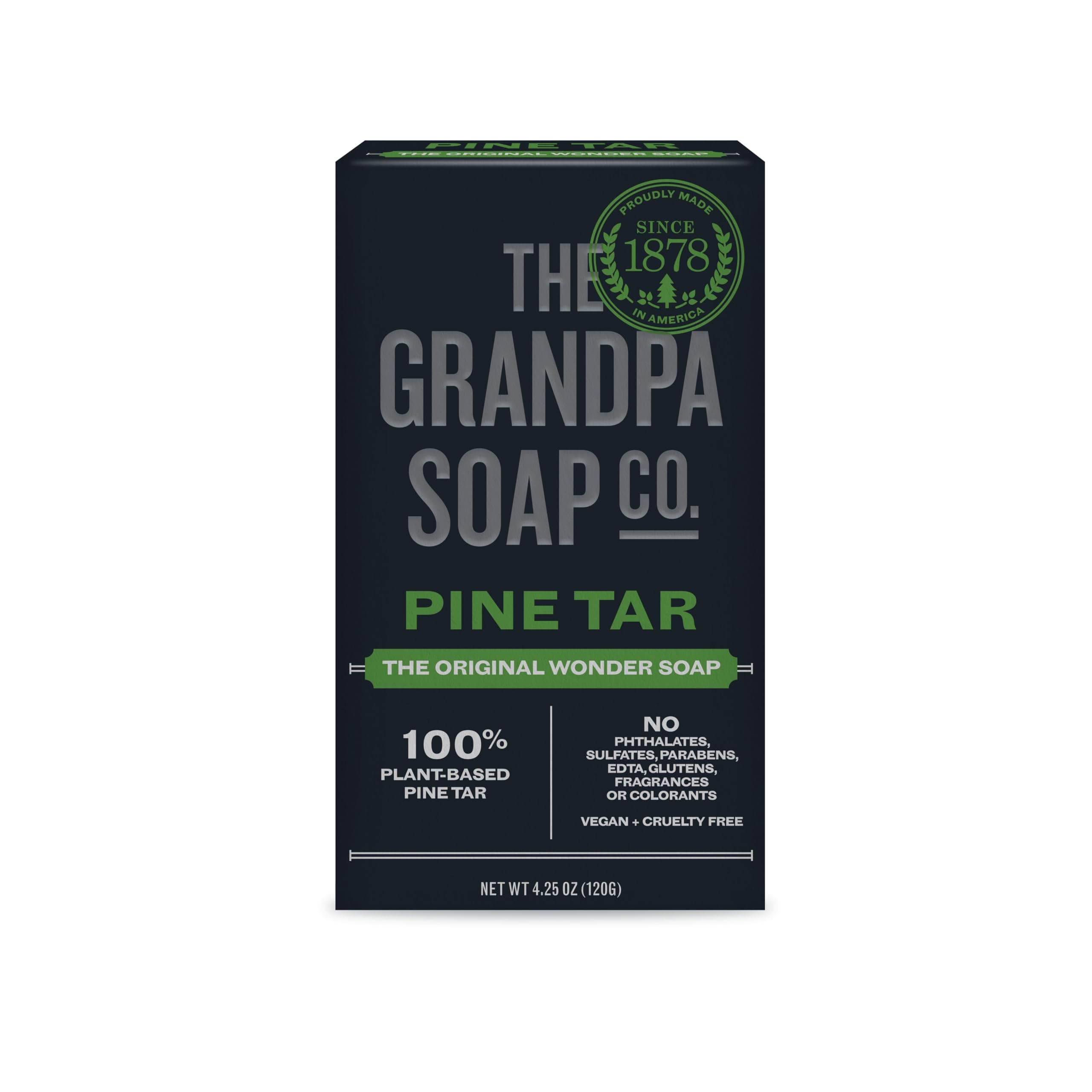 Brands Pine Tar Soap, Large, 1 Bar Soap