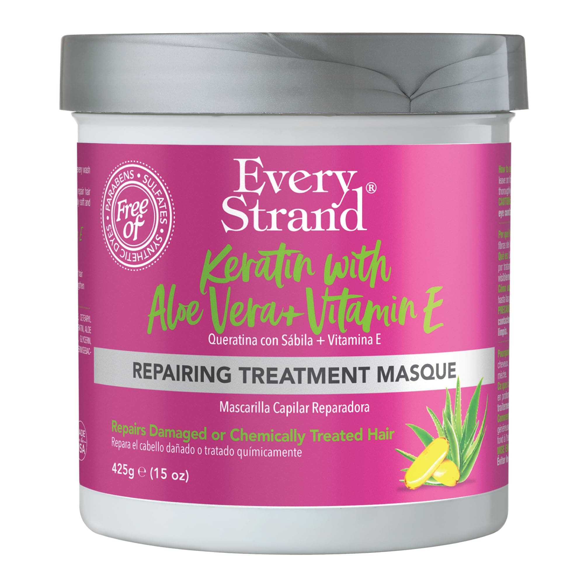 Keratin Hair Masque, 15 Oz