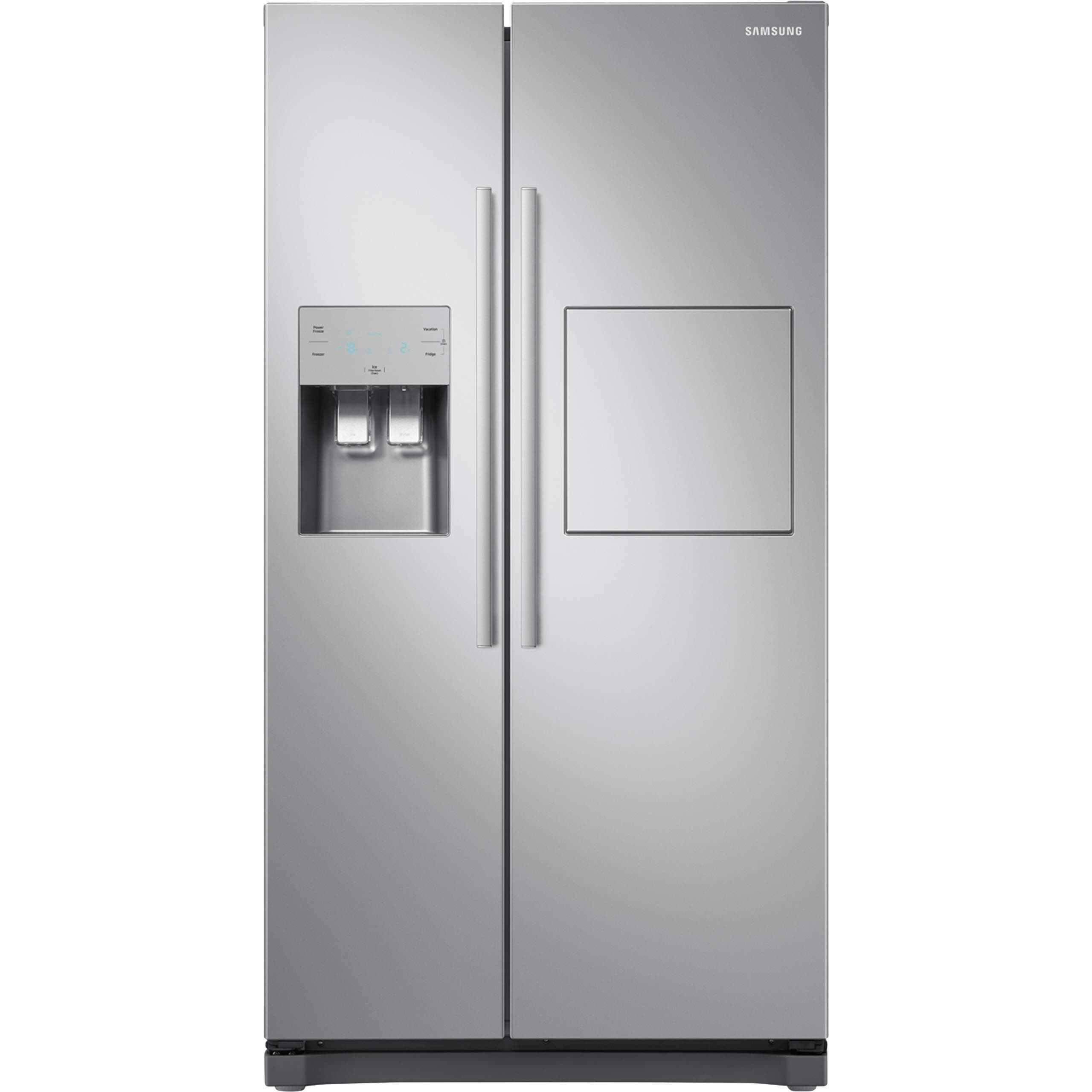 Samsung 501 Liter Refrigerator Side by Side With Water Dispenser Color Silver Model - RS50N3913SA (international Version).