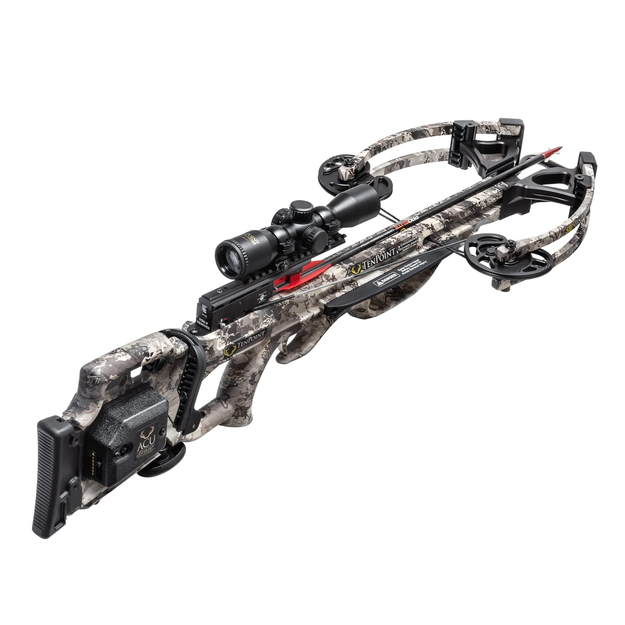 TenPointTitan M1 Crossbow Package (Crossbow+Pro-View 3 Scope+Quiver+3 Arrows)