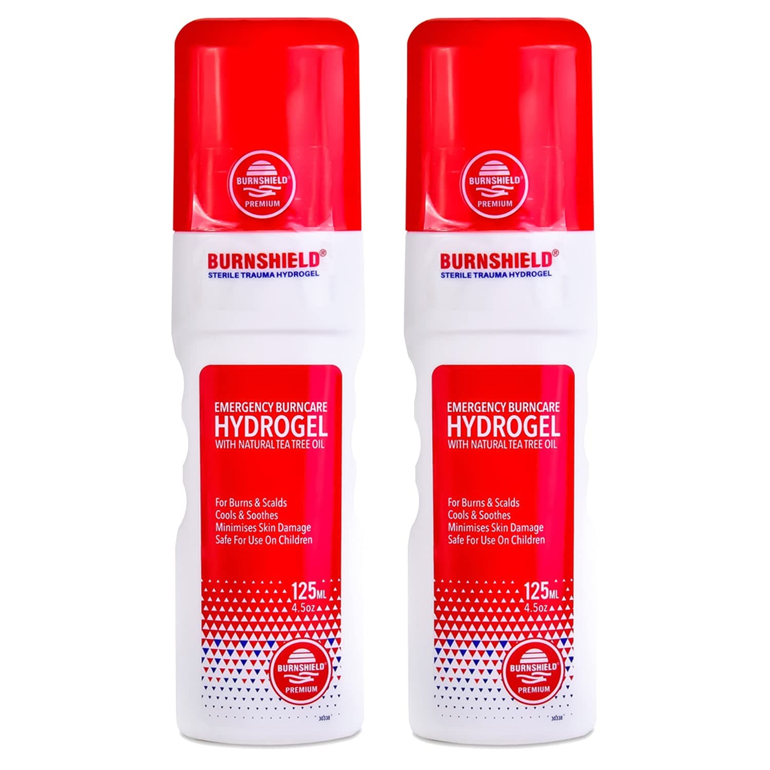 Burnshield Premium Hydrogel Burn Spray 4.5 oz (125 ml) - 2 Pack