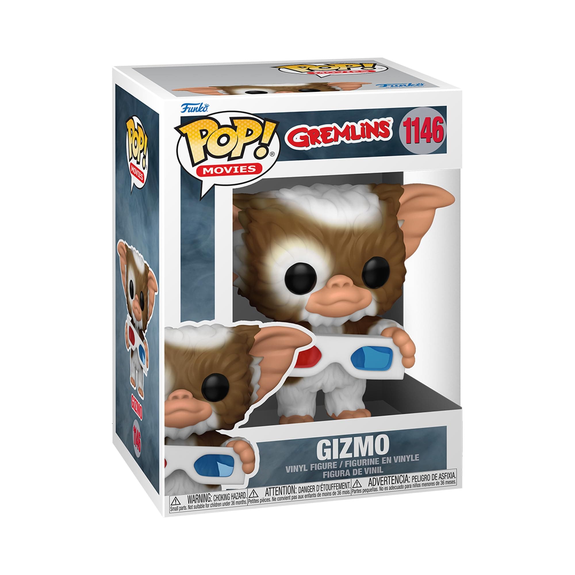 Funko Pop! Movies: Gremlins-Gizmo With 3D Glasses - Collectable Vinyl Figure - Gift Idea - Official Merchandise - Toys for Kids & Adults - Horror Fans - Model Figure for Collectors and Display