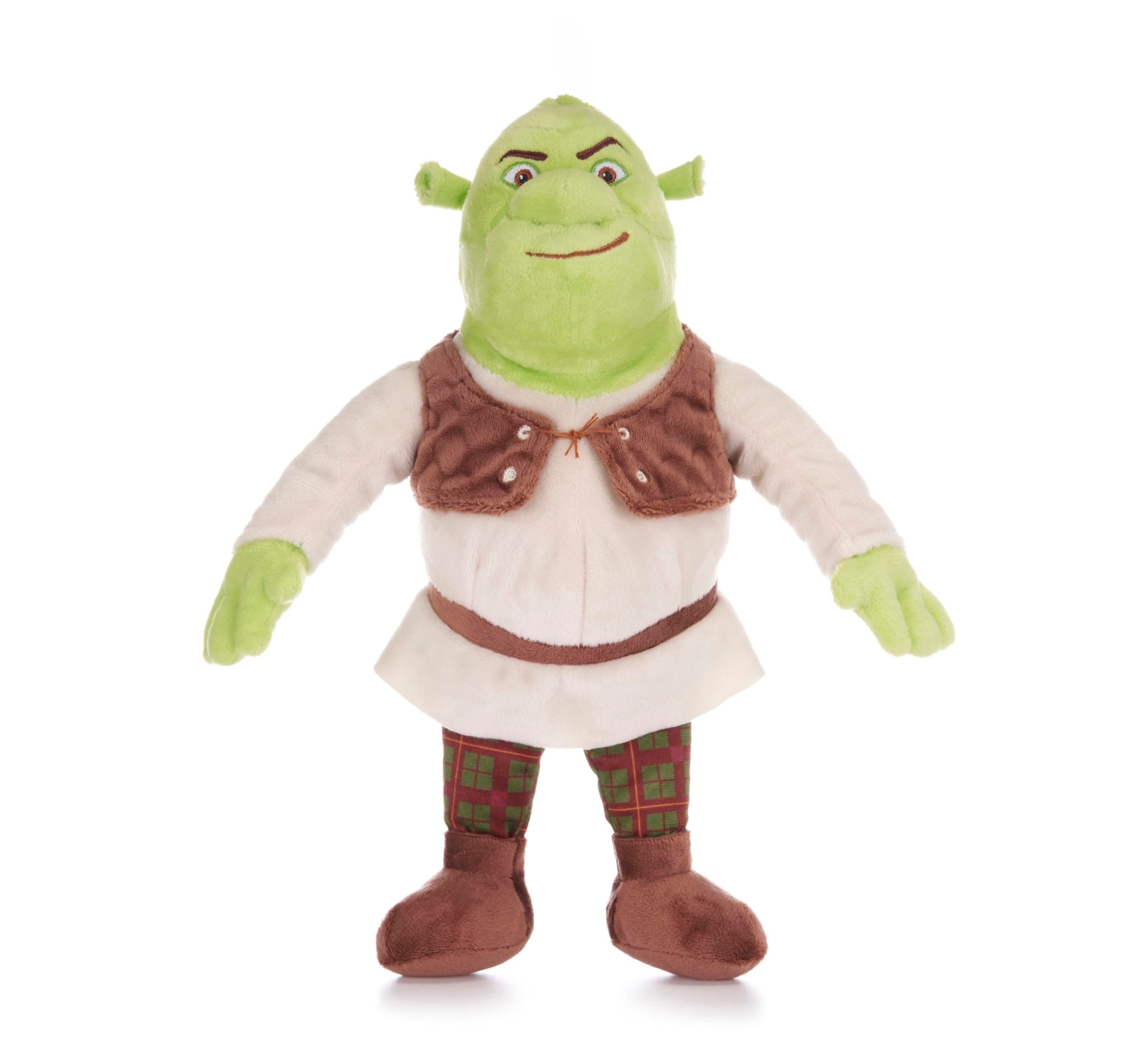 Shrek 39000 Posh Paws DreamWorks 25cm (10-inches) Soft Plush Toy, Multi