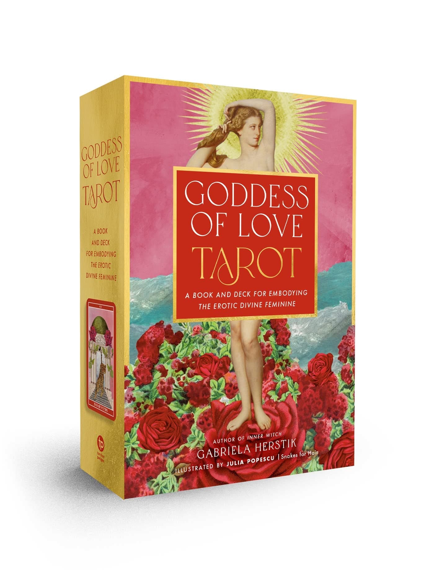 Goddess of Love Tarot: A Book and Deck for Embodying the Erotic Divine Feminine - 78 cards & guidebook