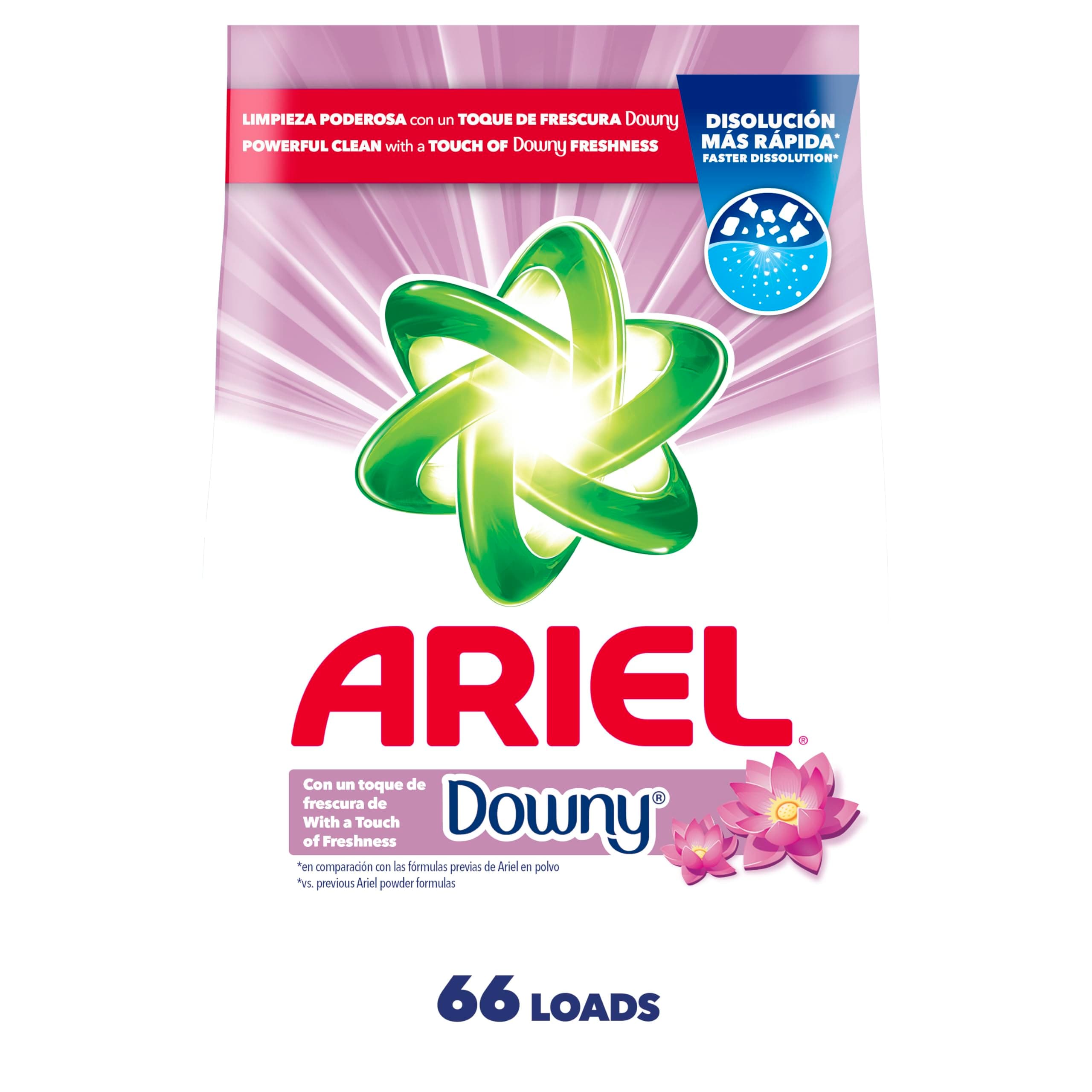 with a Touch of Downy Freshness, Powder Laundry Detergent, 105.8 ounces, 66 Loads