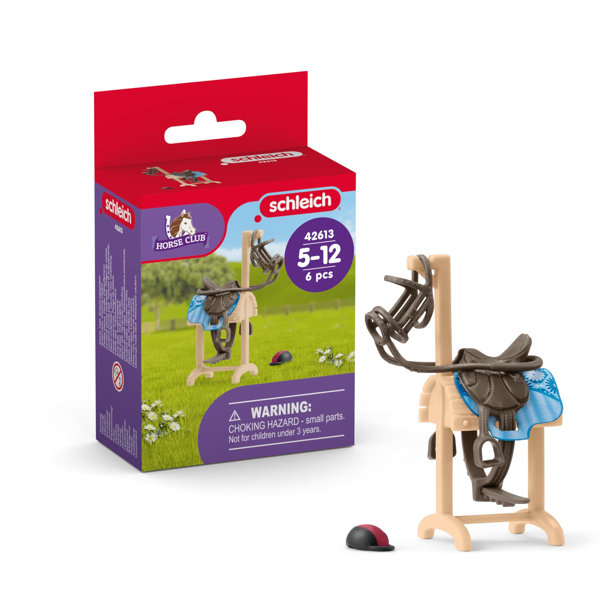 SCHLEICH 42613 Accessories Horse Transporter, from 5 years, HORSE CLUB - Accessory, 6 pieces