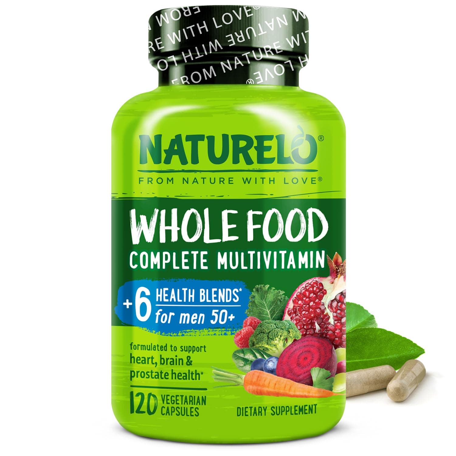 Whole Food Multivitamin for Men 50+, 120 count