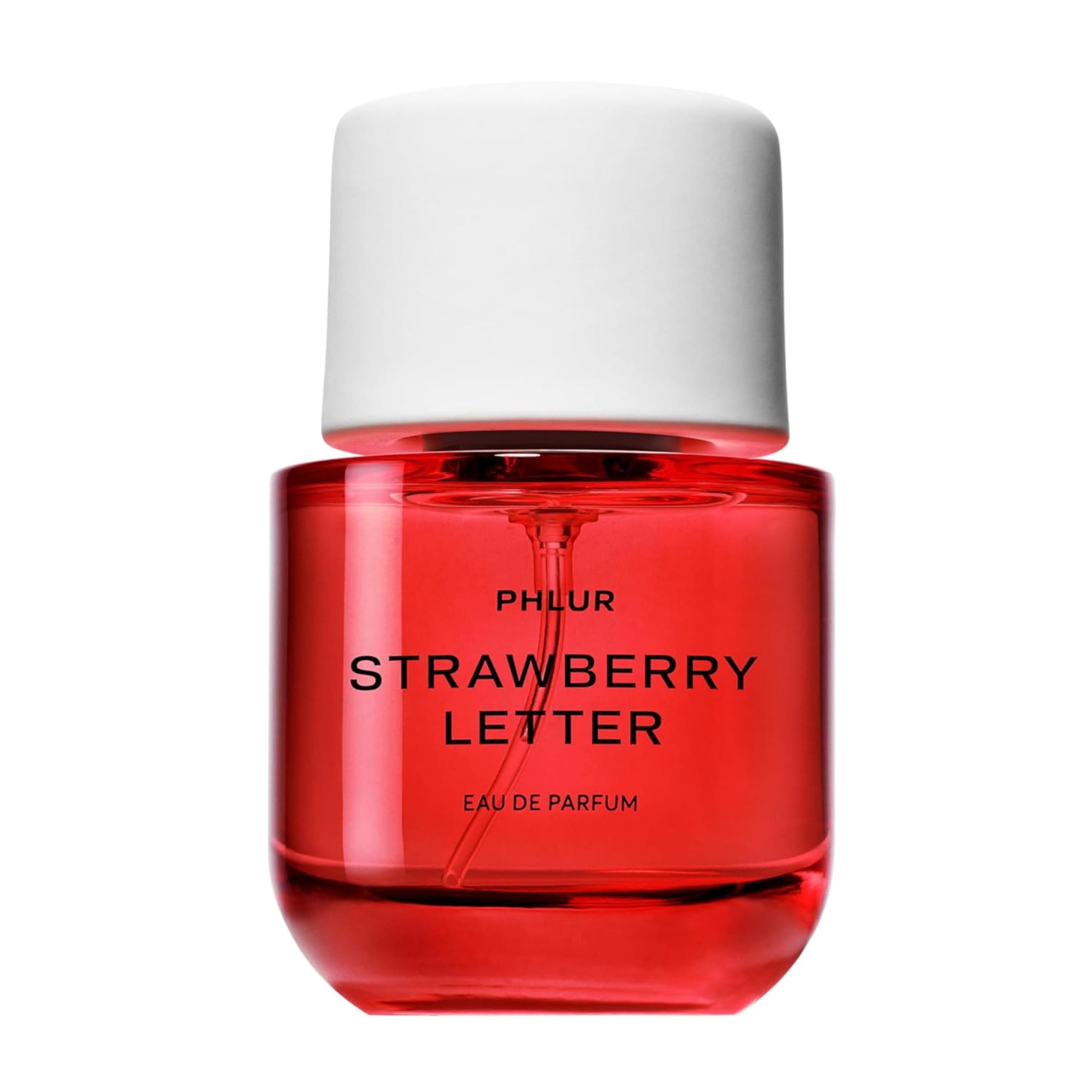 Strawberry Letter Perfume for Women & Men, 50 mL – Strawberry & Tonka Bean Eau de Parfum, Fruity Floral Fragrance with Plum Nectar, Apple Blossom & Sugared Amber | Full Size, for Women & Men, Fine Fragrance