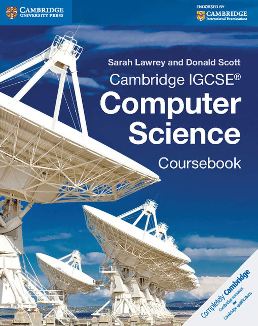 Cambridge IGCSE (R) Computer Science Coursebook (Cambridge International IGCSE) Paperback – 12 Nov. 2015