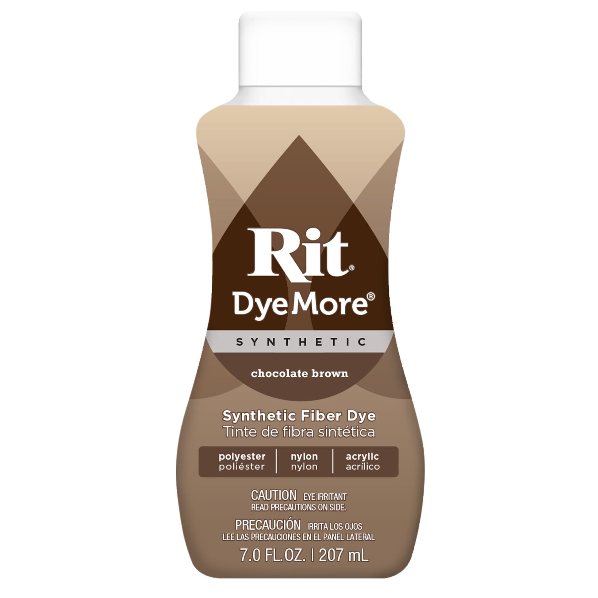 Rit More Synthetic Dye ,Chocolate Brown , 7oz, 155854
