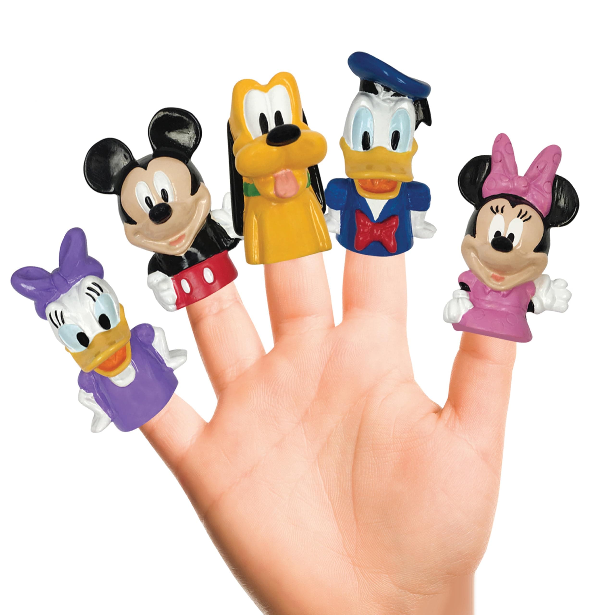 Mickey Mouse & Friends Finger Puppets - Party Favors, Educational, Bath Toys