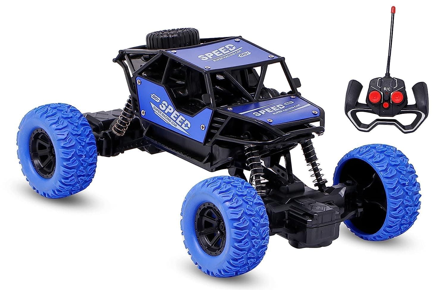 SGTT PRO Remote Control RC Car Monster Truck 4x4 Off Road Rock Crawler Toys for Kids Boys Blue (BLUE)