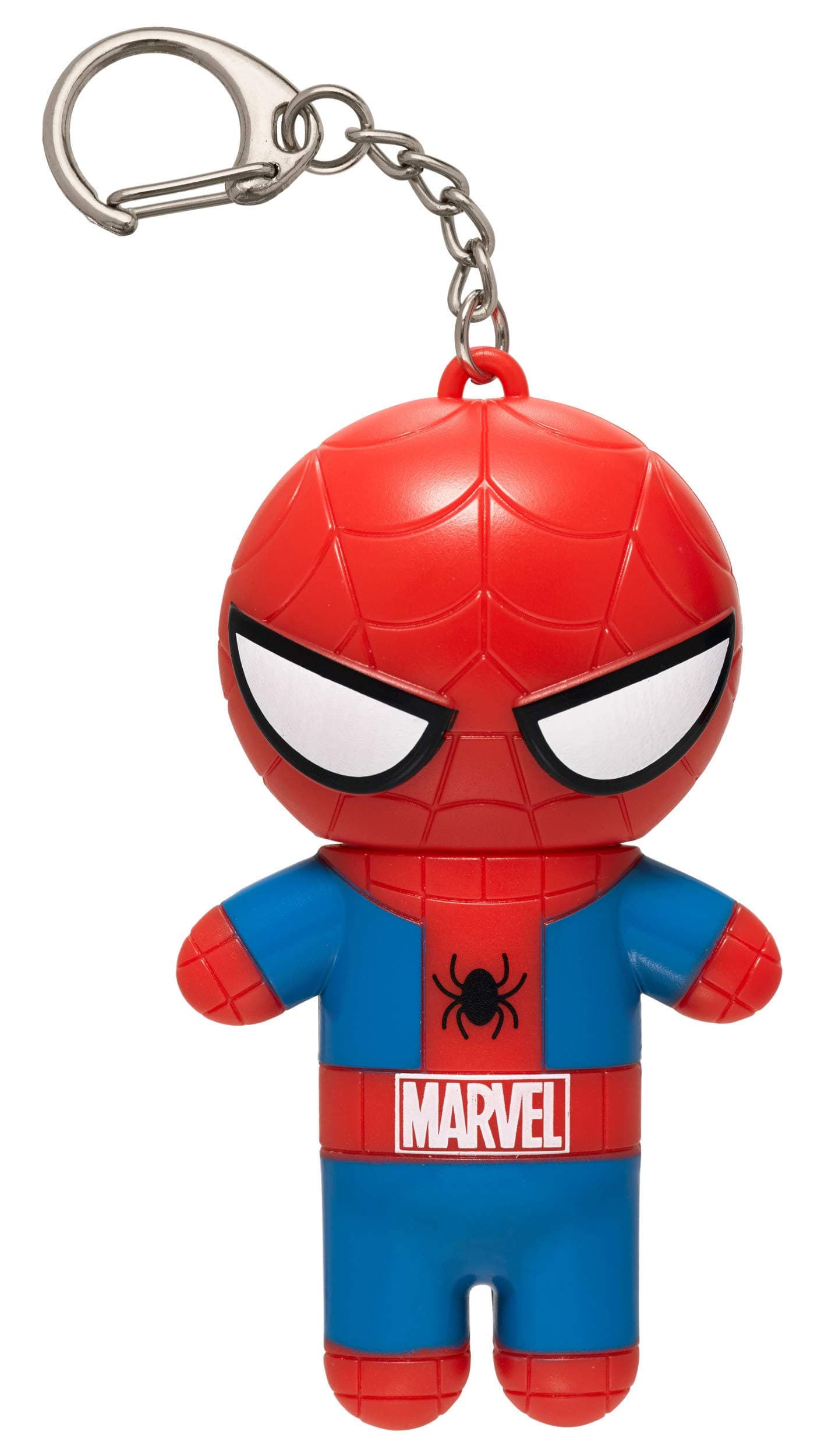 Marvel Lip Balm Keychain, Clear & Glossy, Fun & Giftable, Cruelty Free - Spiderman
